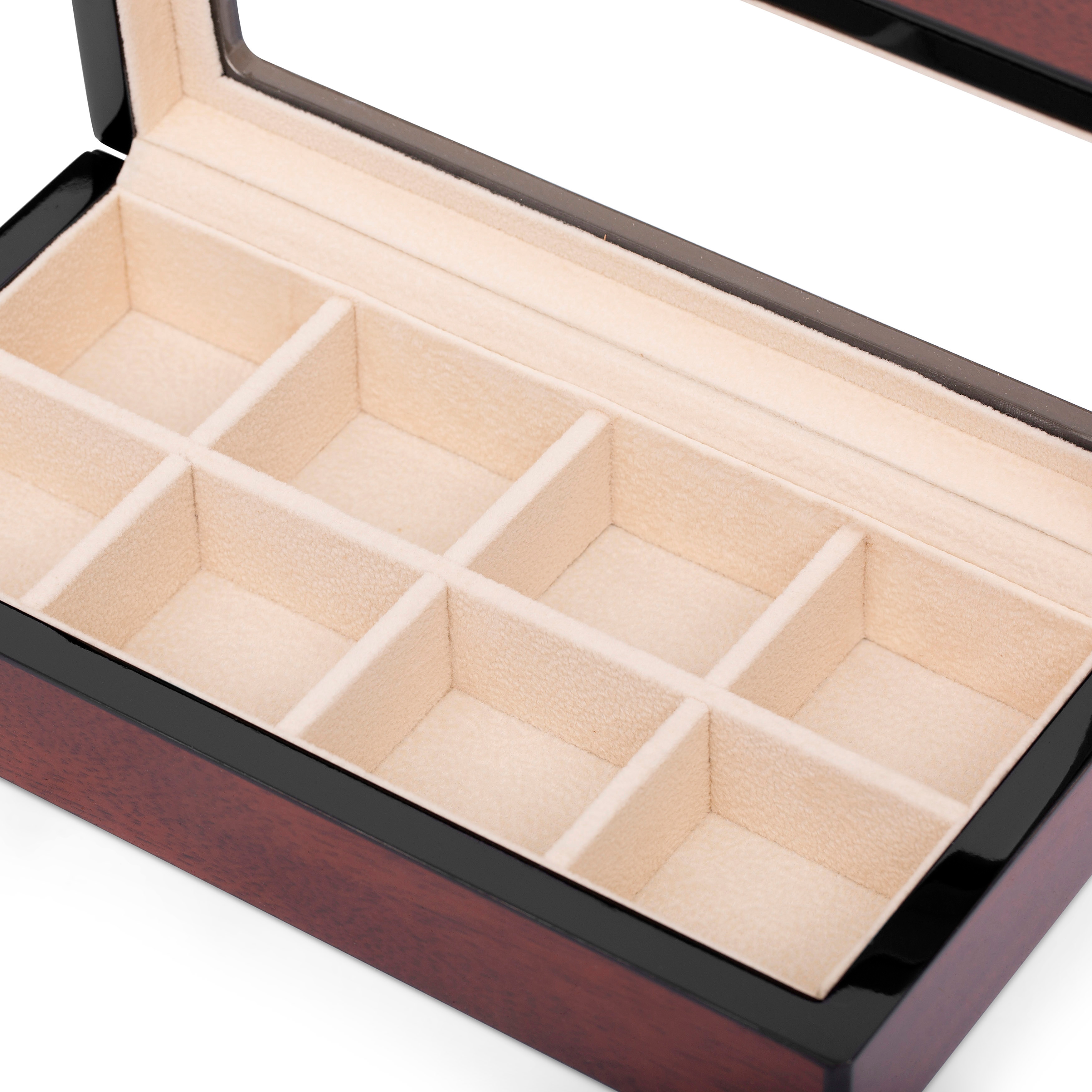 Luxe Houten Doos voor Manchetknopen - 6