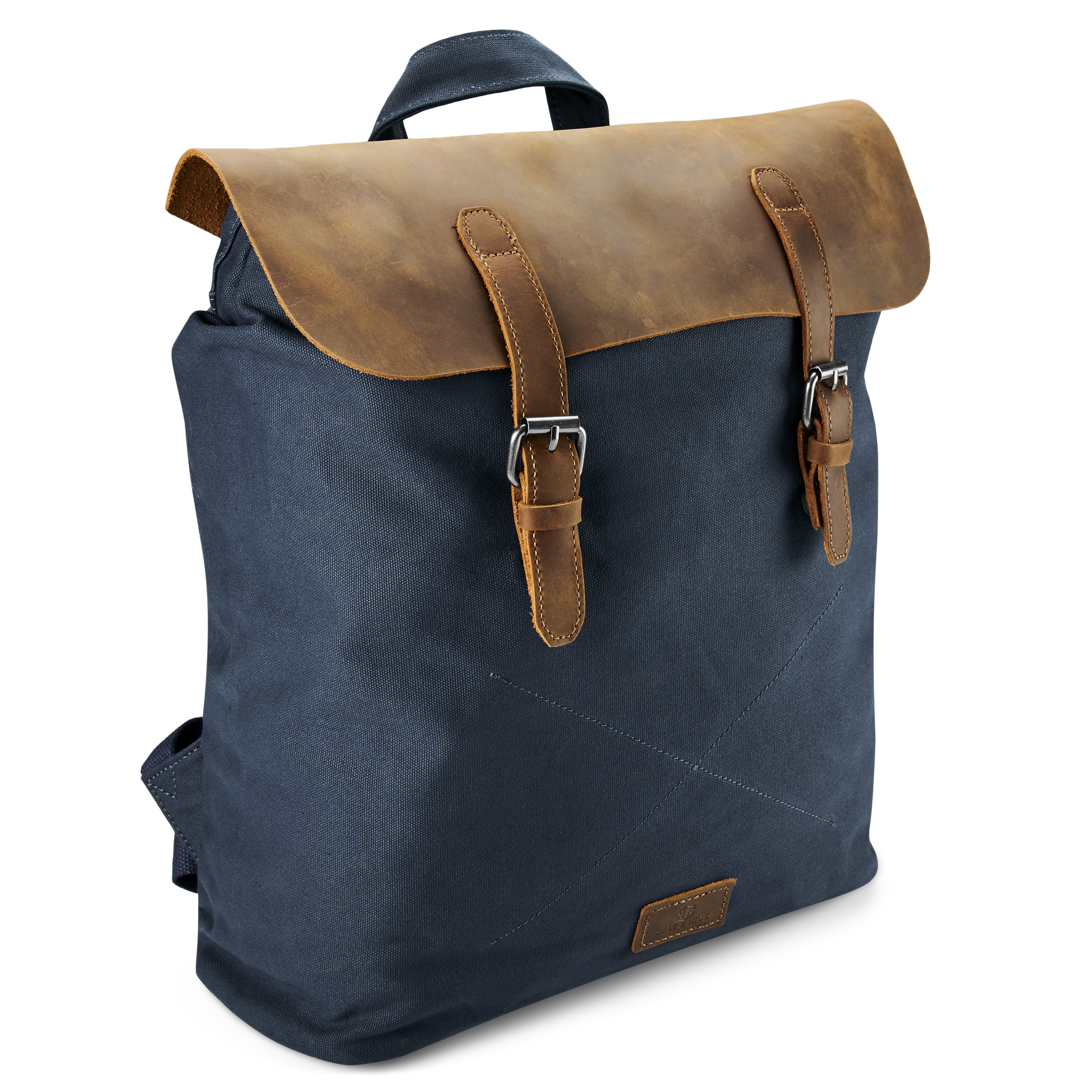 Mochila azul y marrón claro Tarpa Sonny  - 9