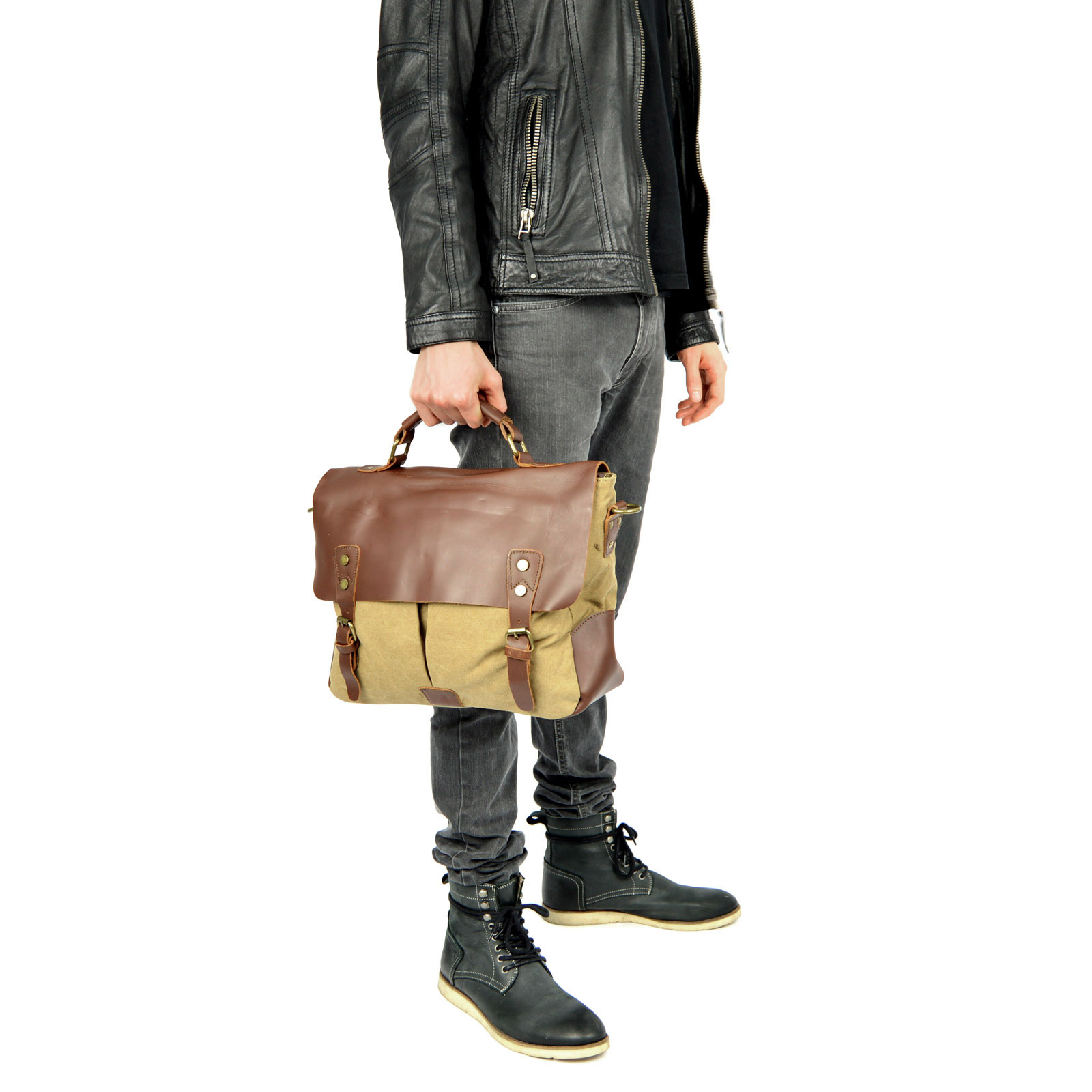 Mobara Creme Messenger Laukku - 15