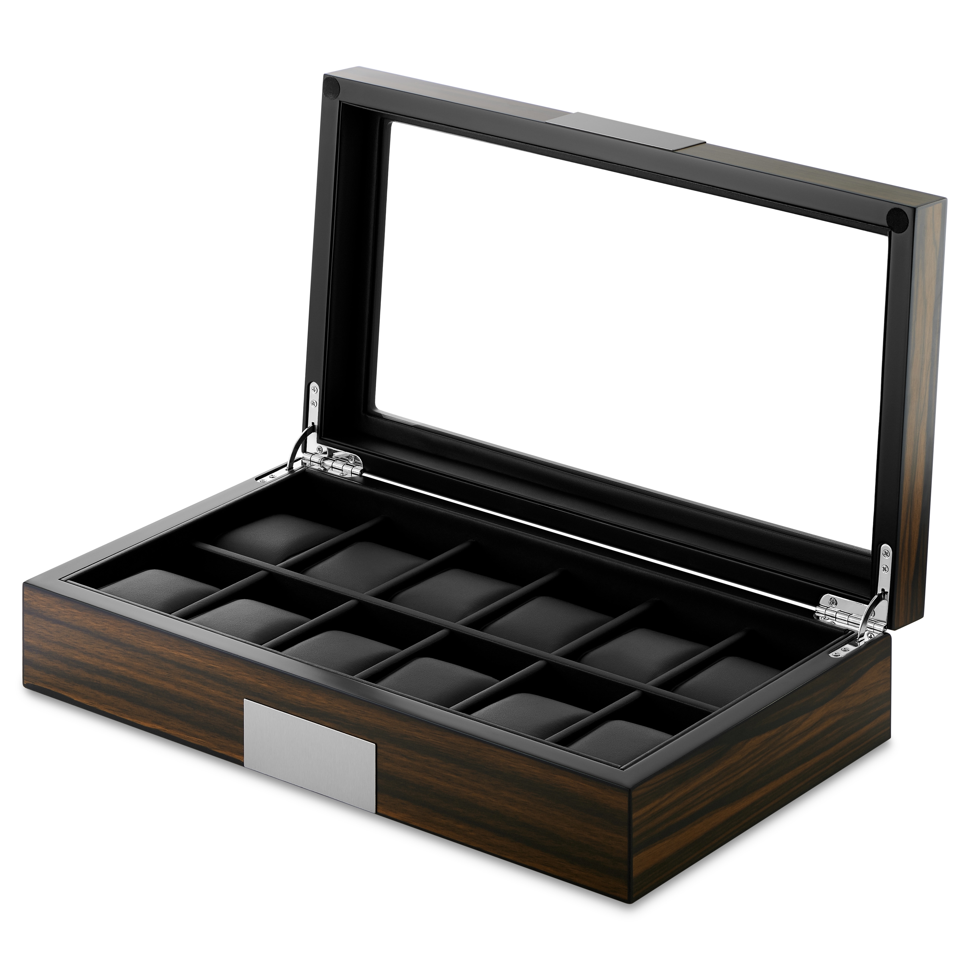 12 Watch Ebony Veneer Box - 2