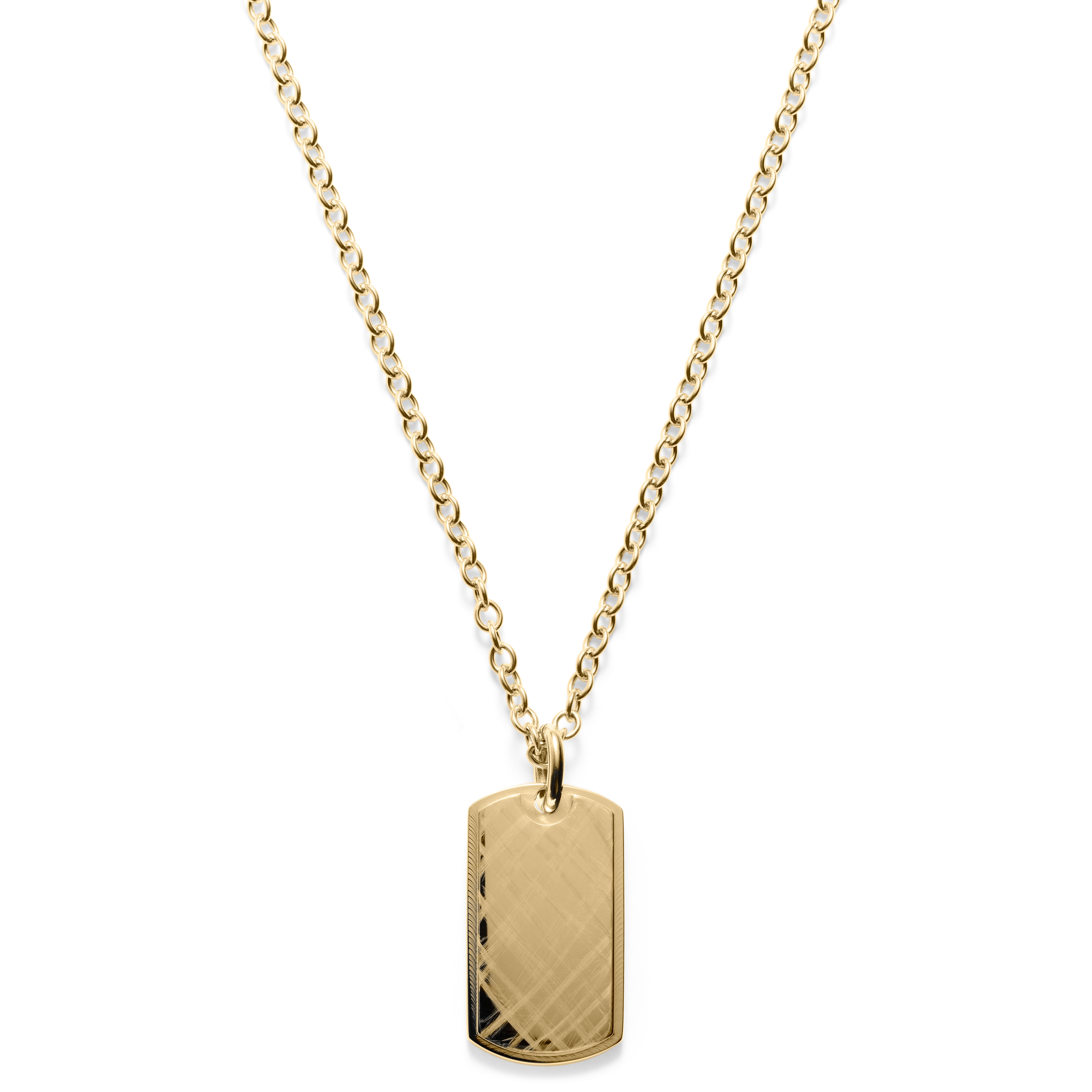 Mens gold outlet dog tags