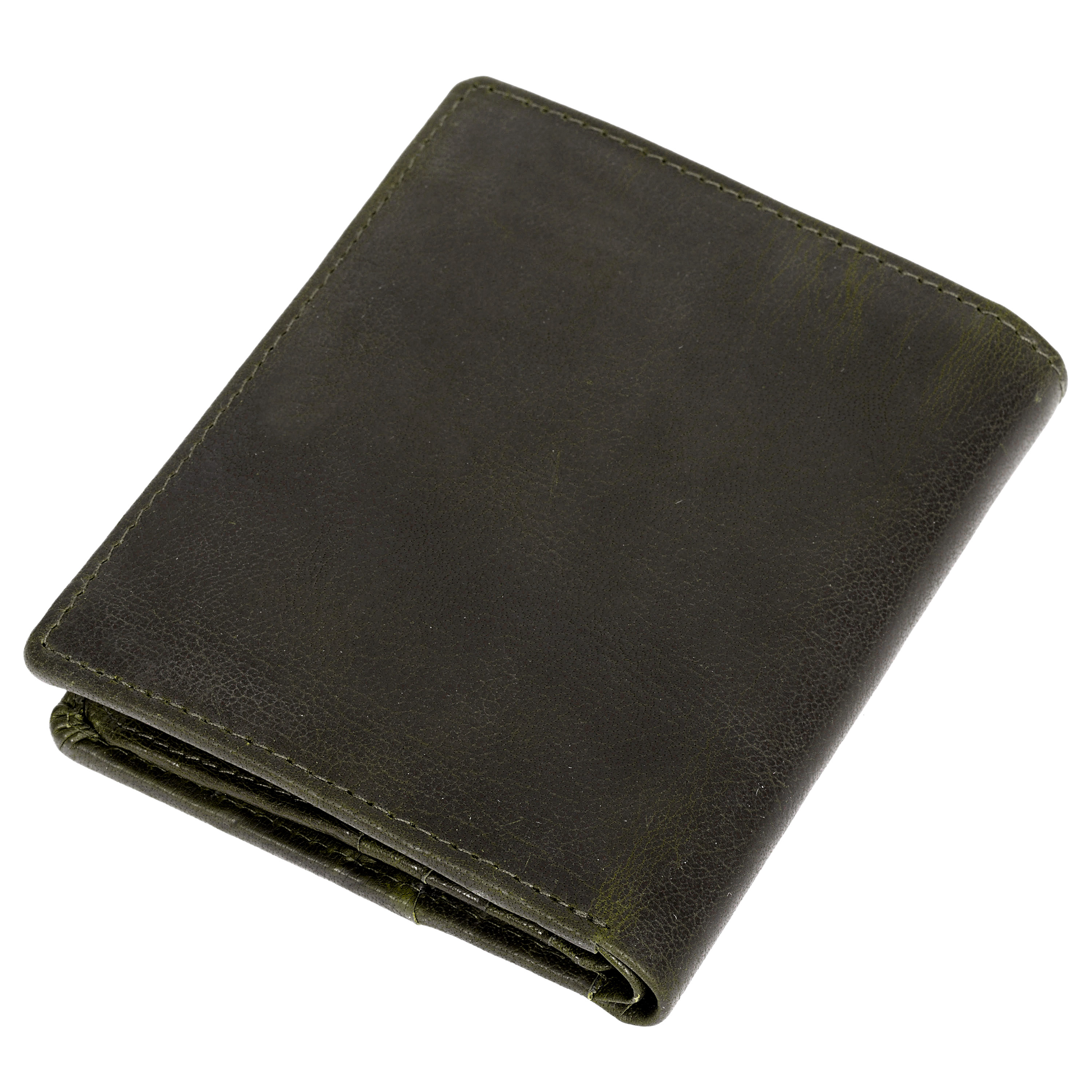 Montreal Rustic Olive RFID Leather Wallet - 9