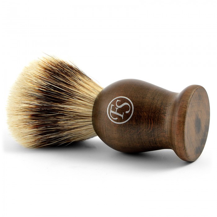 Ebony Wood Silvertip Safety Razor Shaving Set - 6