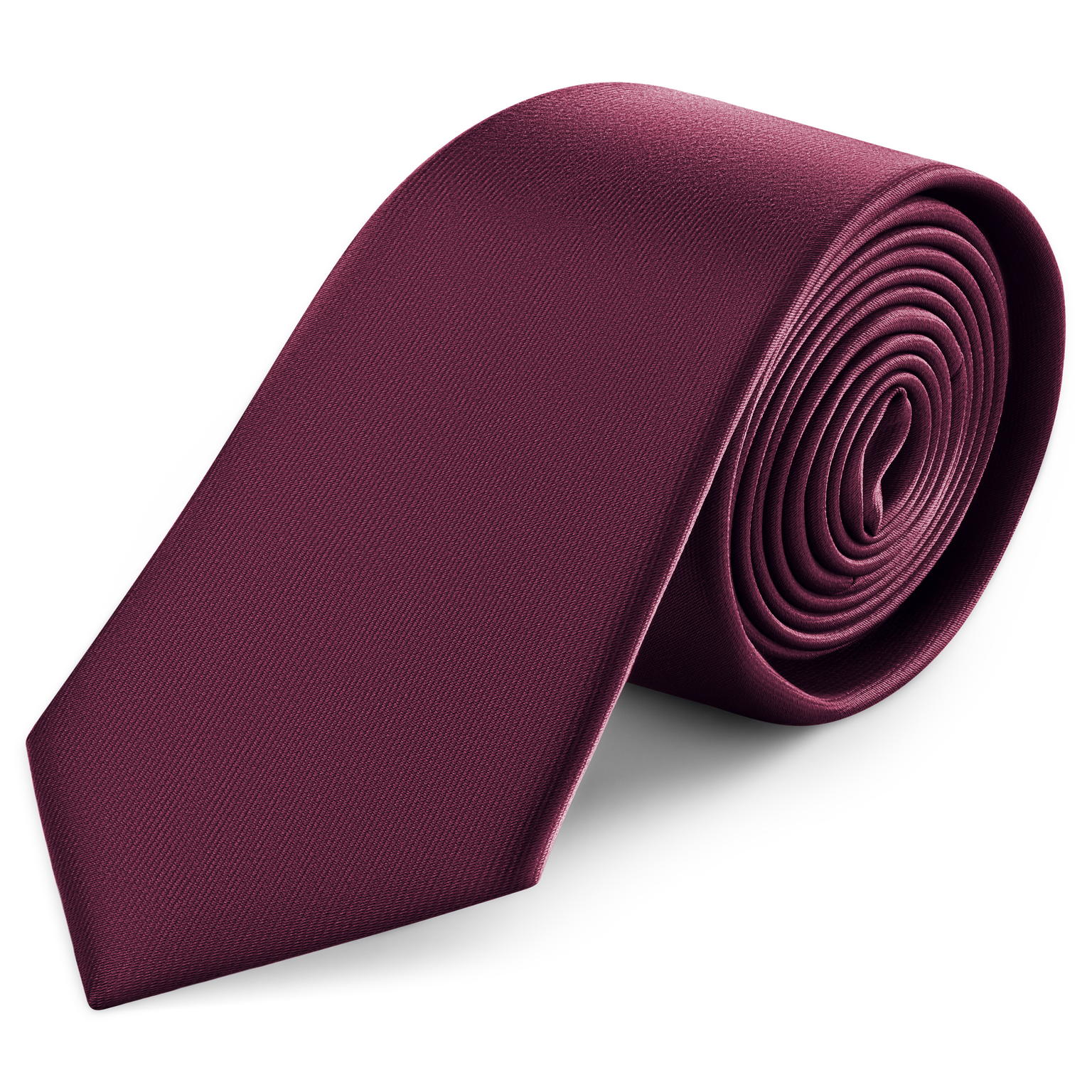 8 cm Βυσσινί (Crimson) Σατέν Γραβάτα 8 cm Βυσσινί (Crimson) Σατέν Γραβάτα
