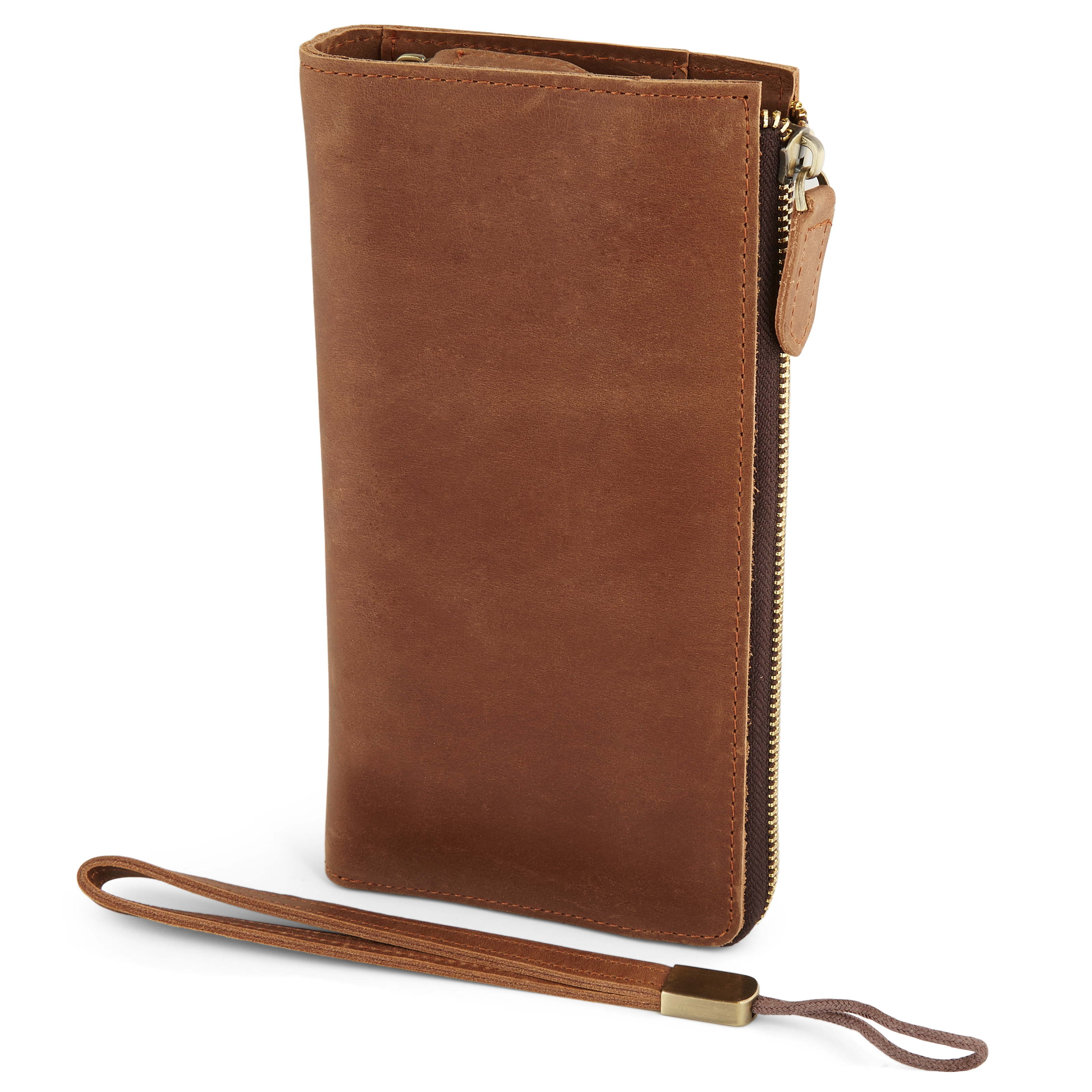 Pitkä kellanruskea lompakko - 3