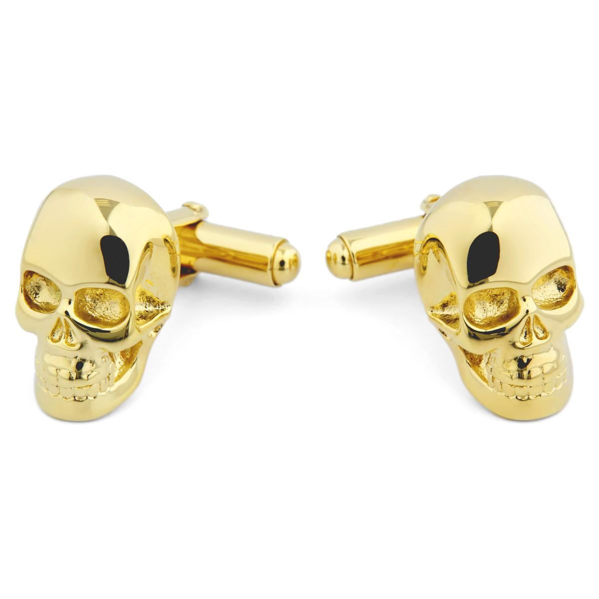 Gold Skull 925s Cufflinks In stock! Northern Jewelry