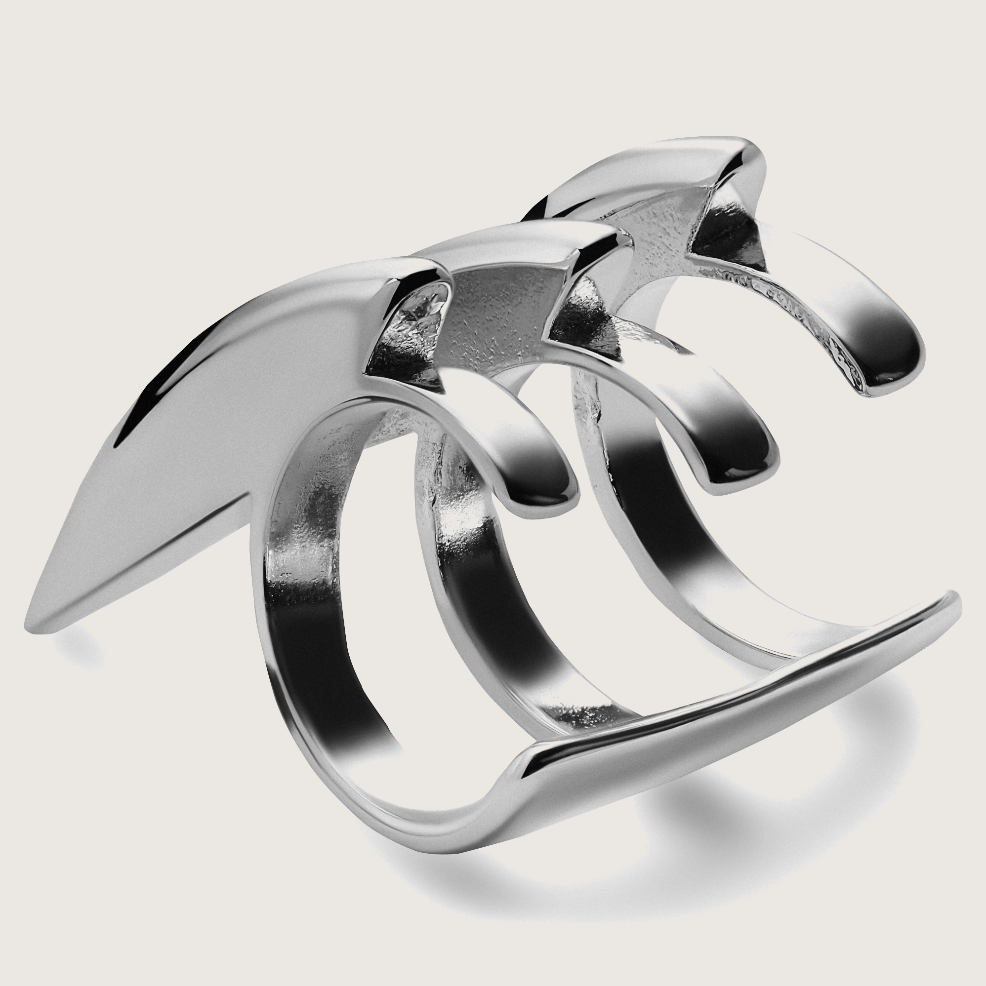 Helix | Silver-tone Wolverine Ear Cuff | In stock! | Otsu