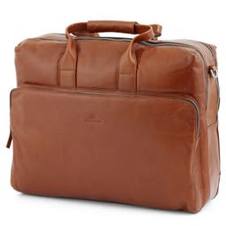 Jasper | Large Tan Leather Shoulder Bag