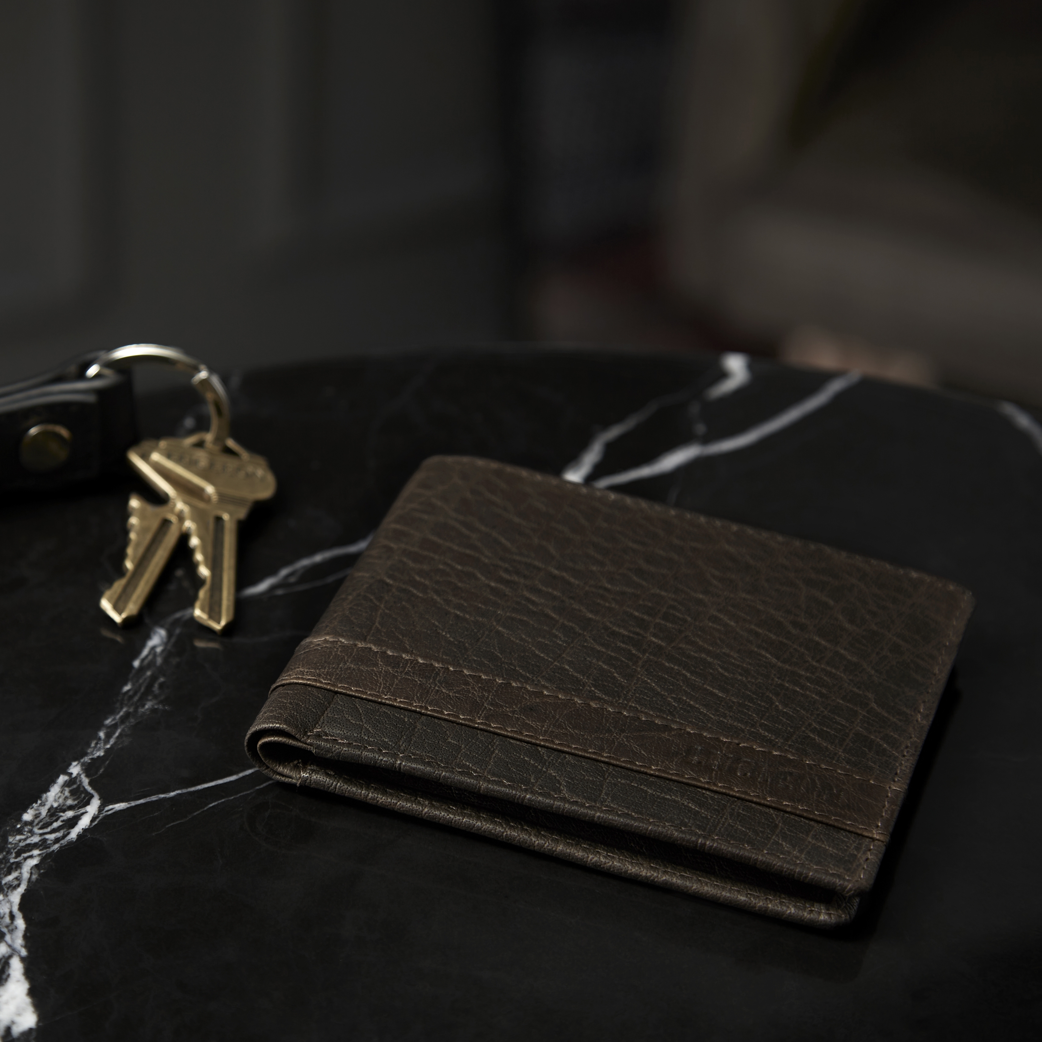 Montreal Luxury Olivgrön RFID Läderplånbok - 3