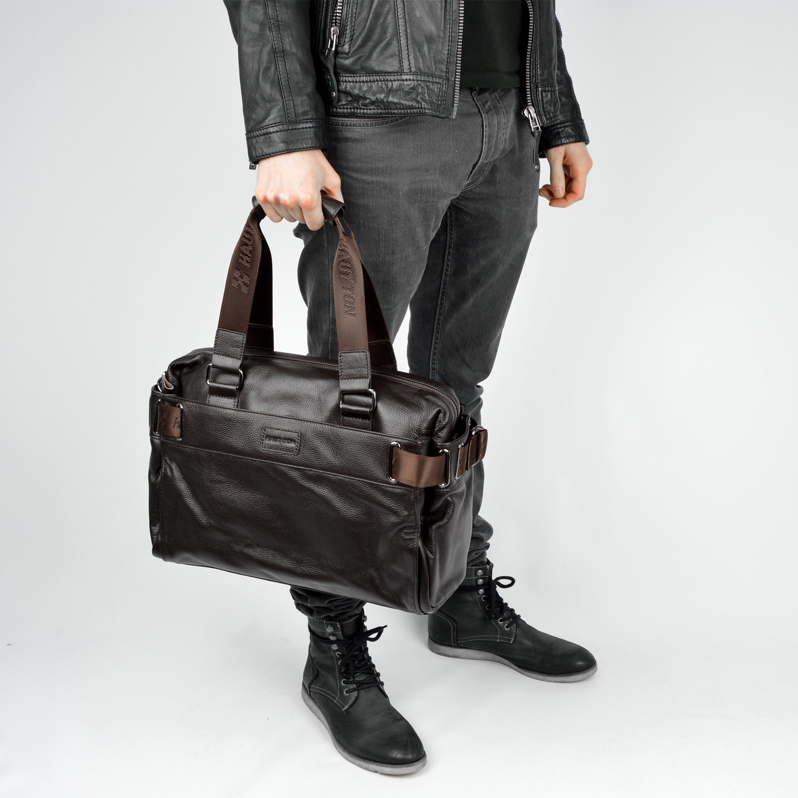 Bruine Ledertas 'Haut Couture' - 2