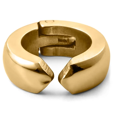 Floyd Gold-tone clip-on hoop earring Floyd Gold-tone clip-on hoop earring