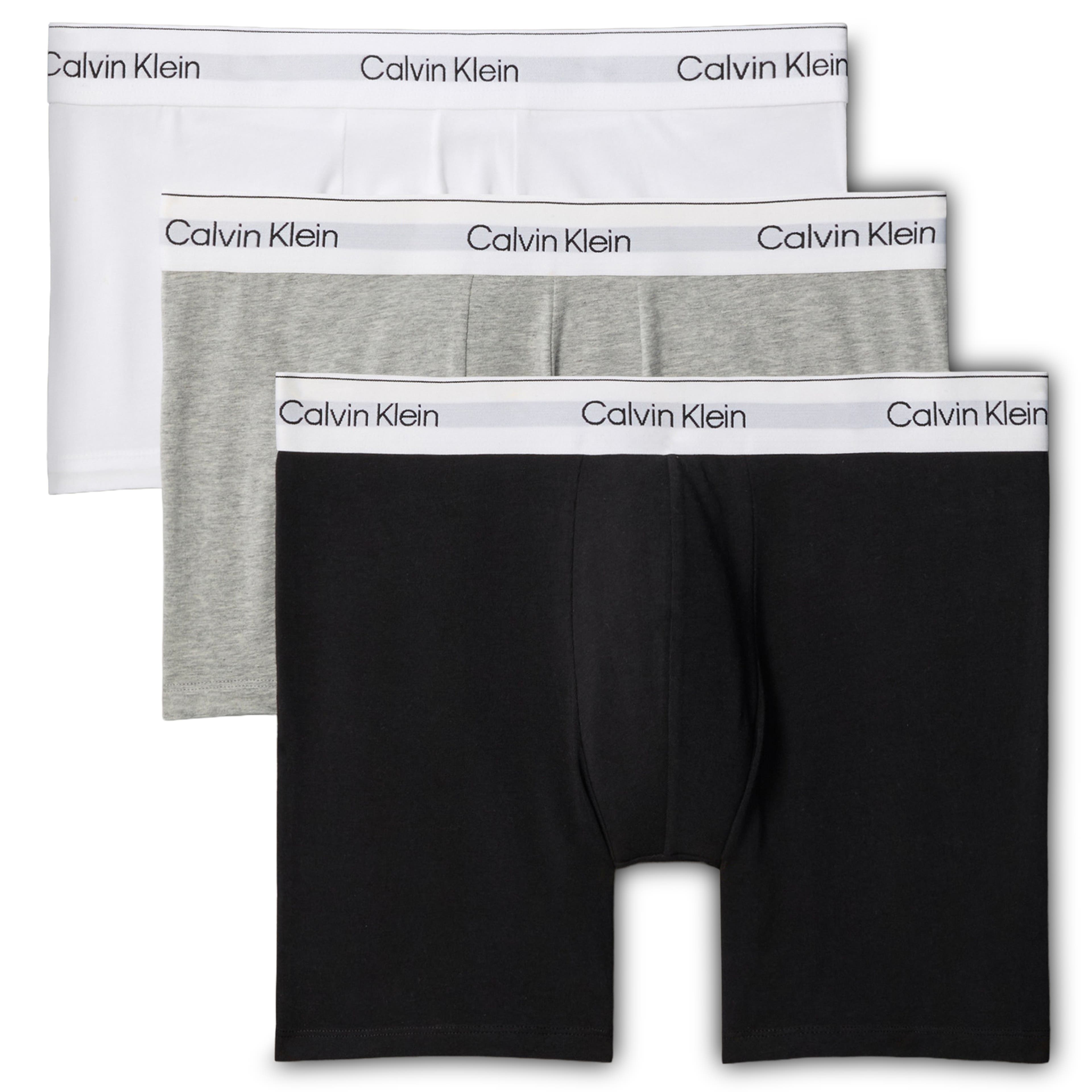 Calvin Klein Boxer Brief 3-Pack MP1 Gray/White/Black Calvin Klein Boxer Brief 3-Pack MP1 Gray/White/Black