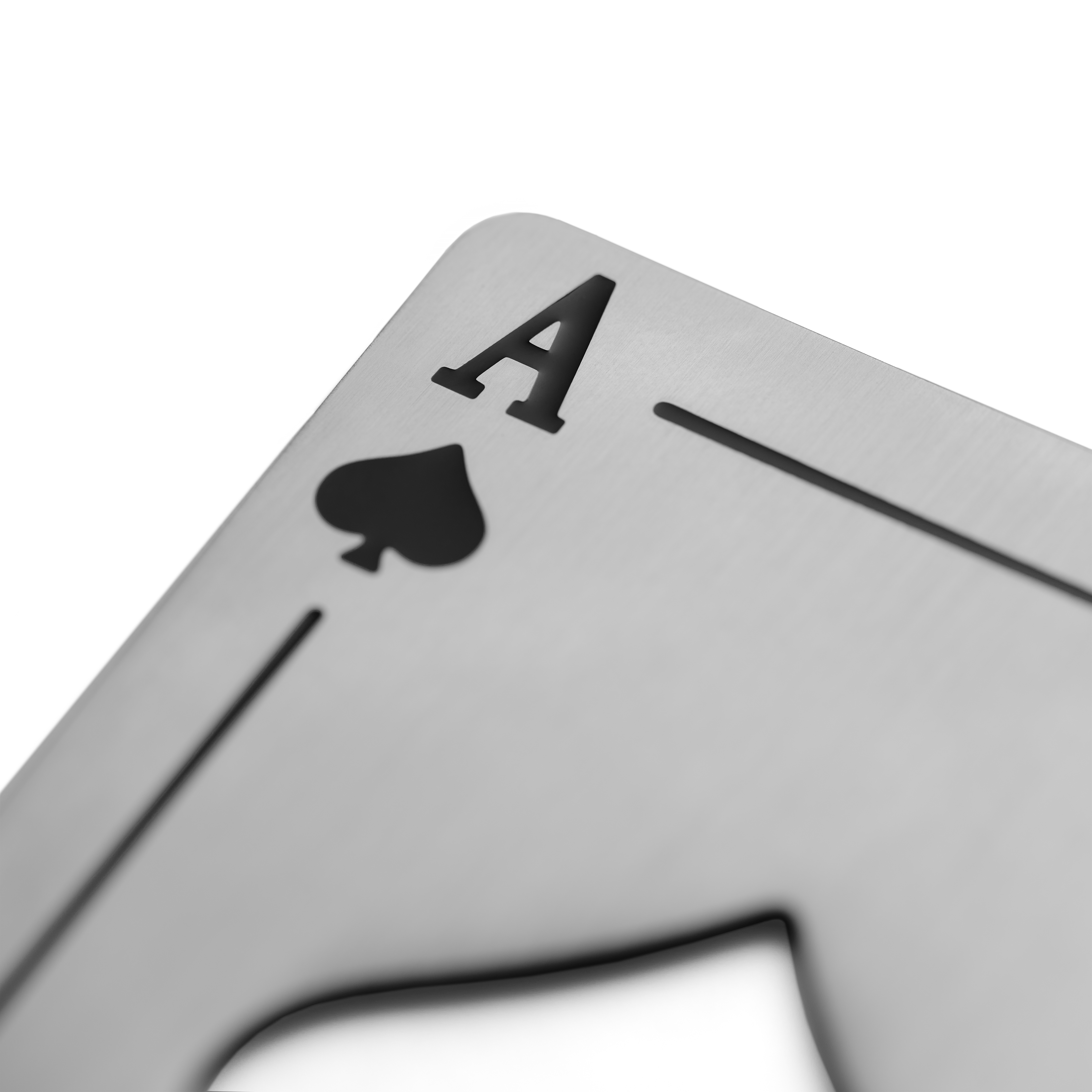 Ace | Abrebotellas con as de picas plateado - 6