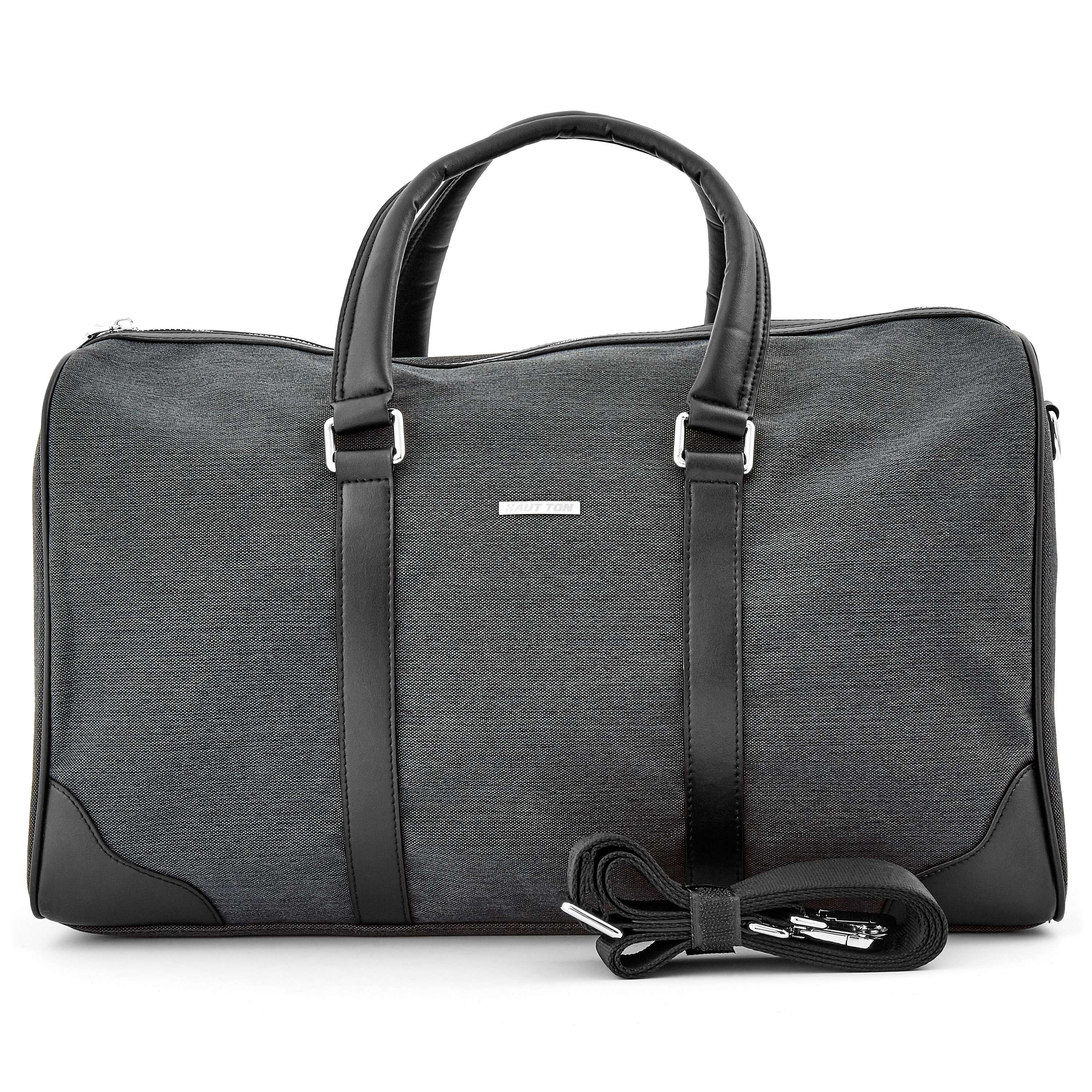 Ruskea Hautton -nahkaolkalaukku - 3