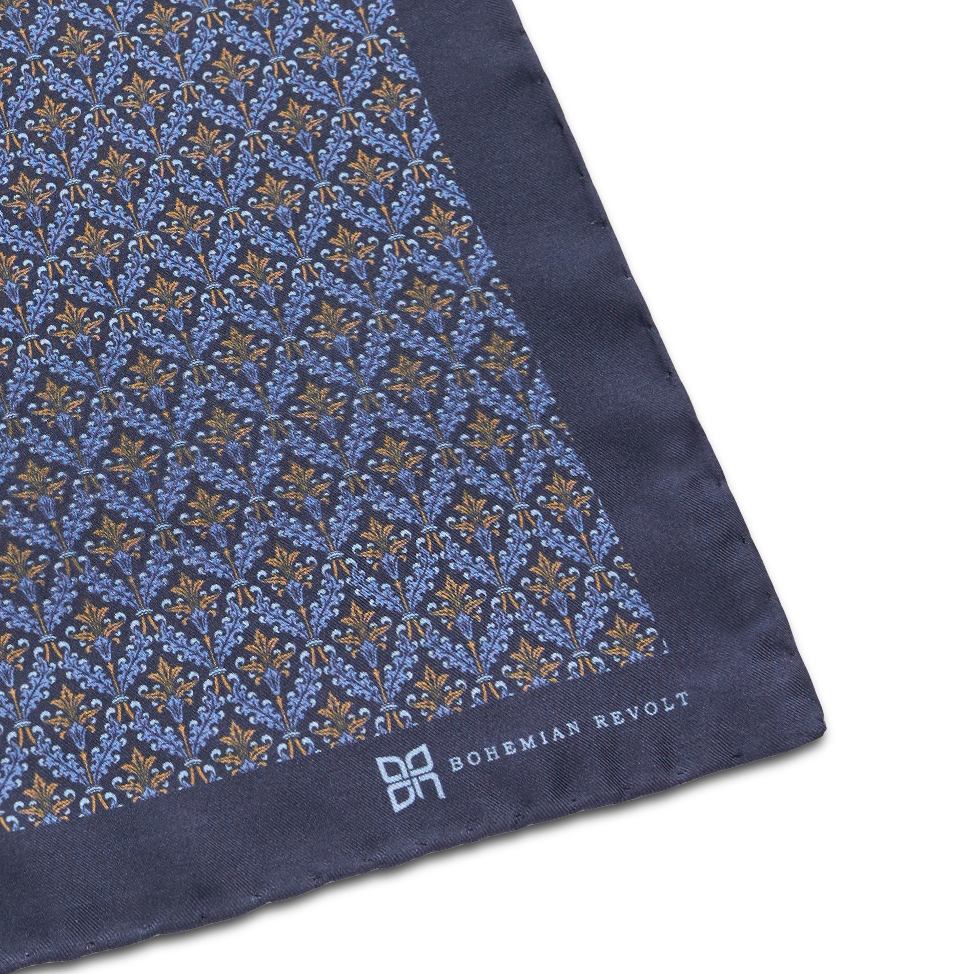 Brooklyn Silk Brux Pocket Square - 4