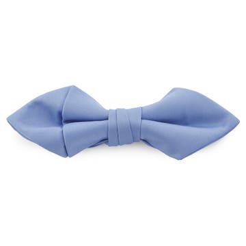 Noeud papillon classique à pointes bleu ciel Noeud papillon classique à pointes bleu ciel