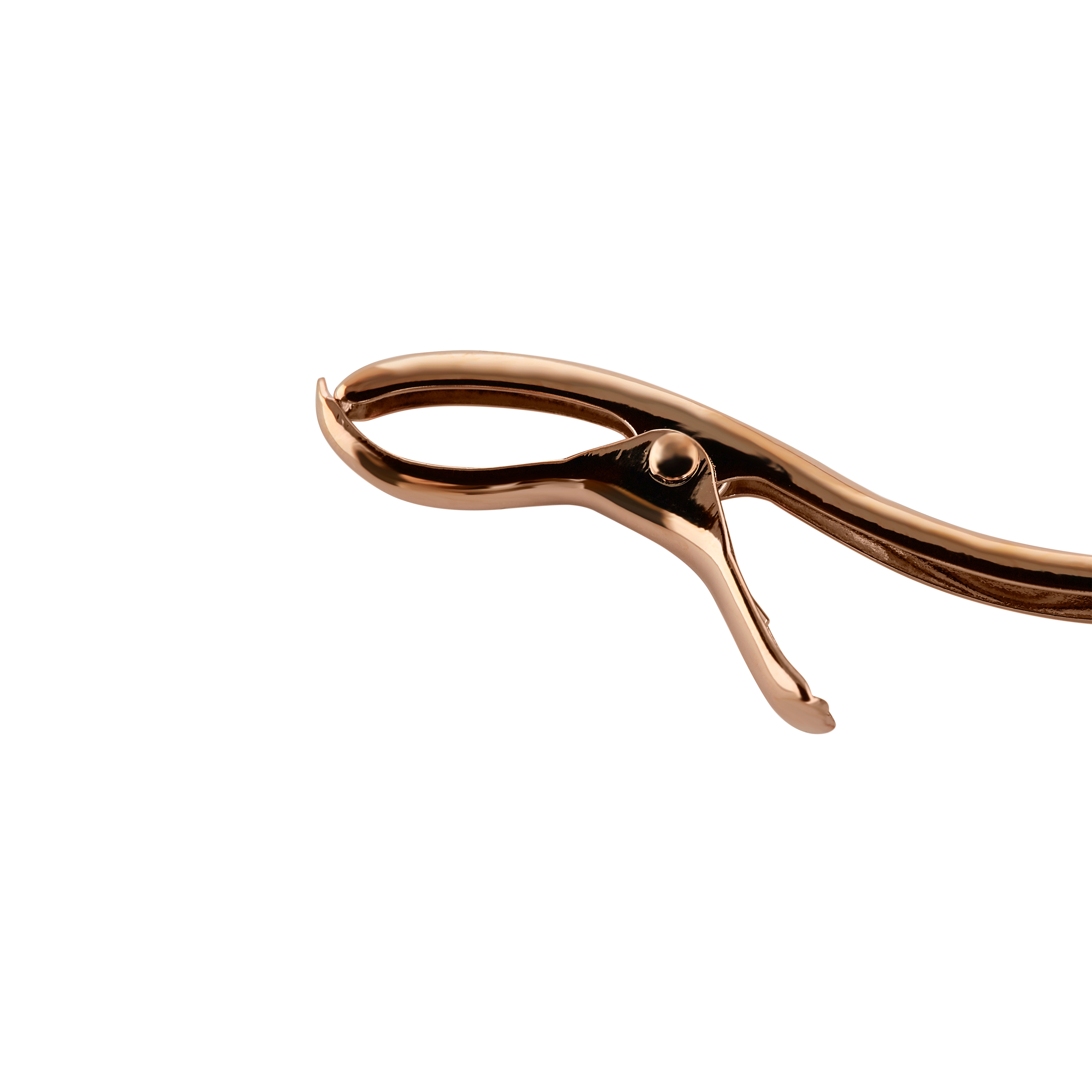 Pince à col de chemise en or rose - 2