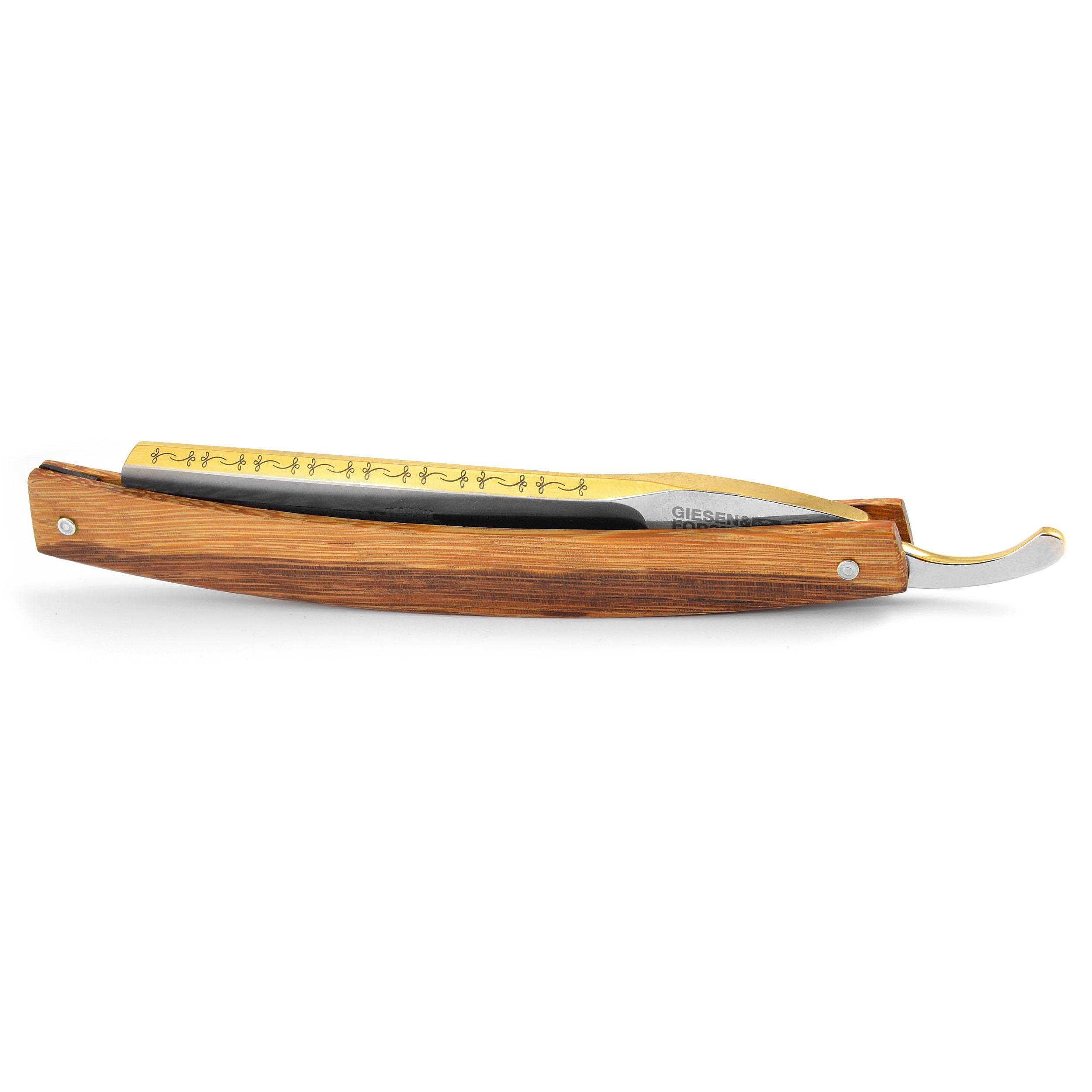 Bismark 6/8" Crest Deluxe Straight Razor - 3