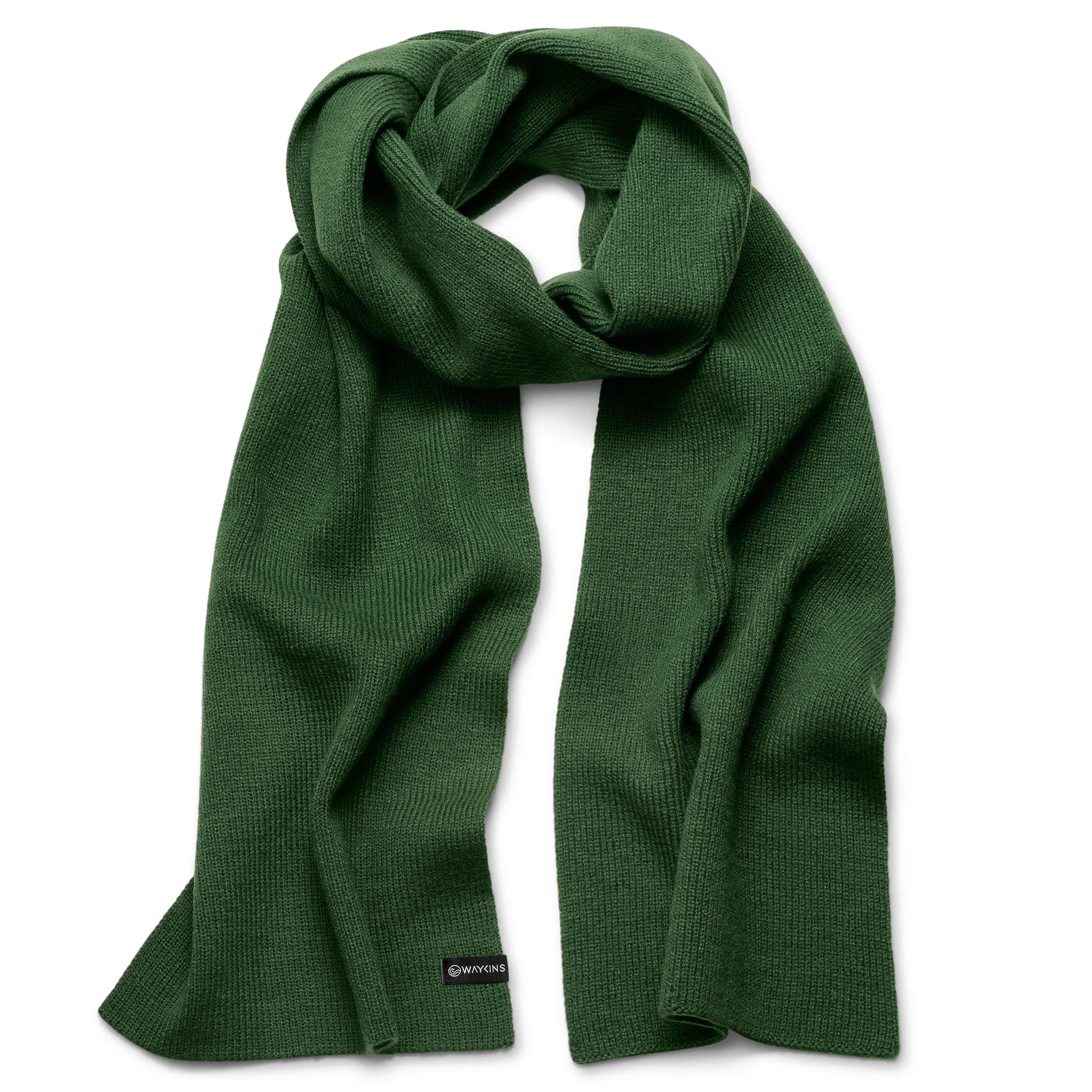 Baltic | Green Fine Knitted Acrylic Scarf Baltic | Green Fine Knitted Acrylic Scarf