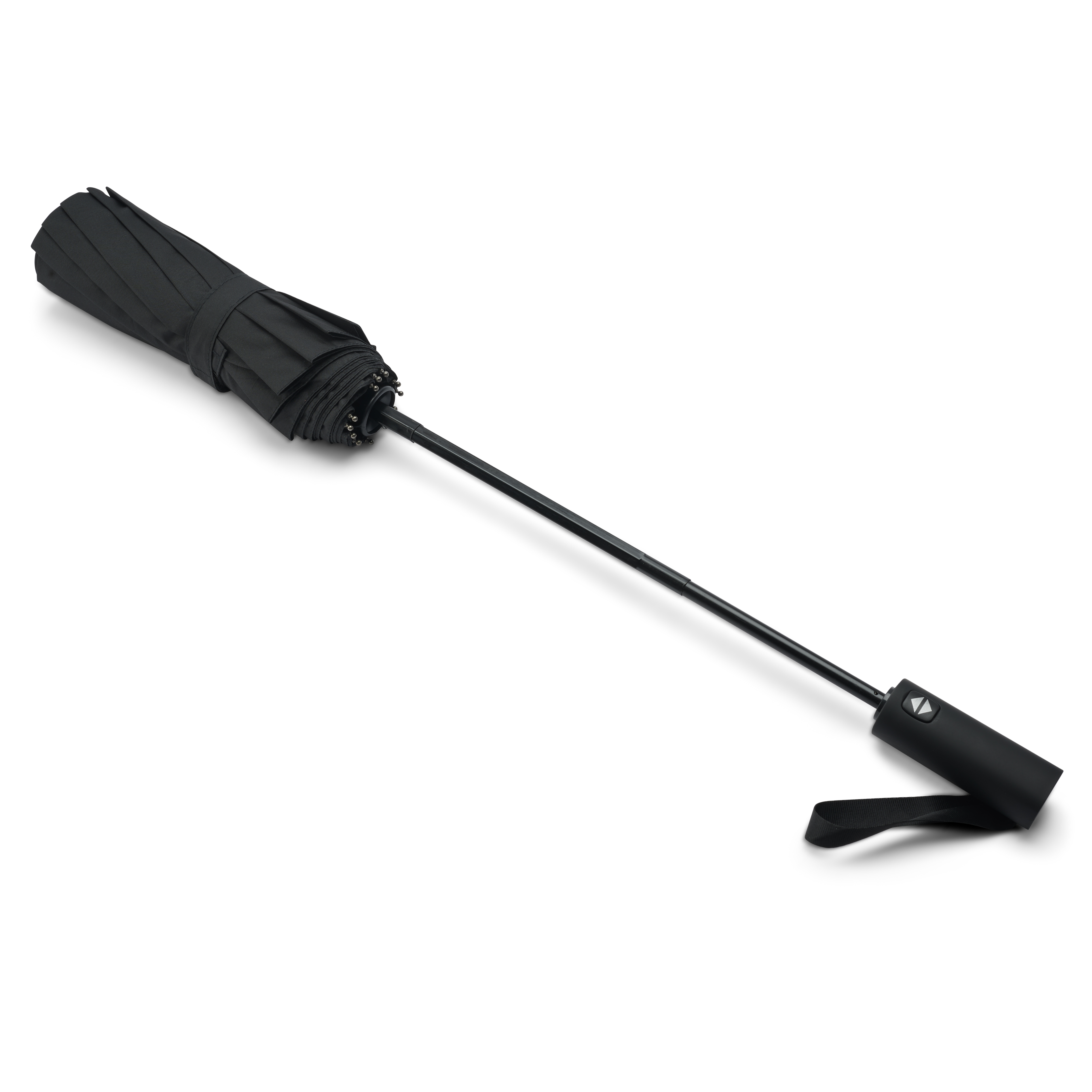 Automatiskt vikbart paraply | Svart - 5