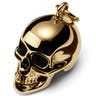Gold-Tone Steel Skull Charm