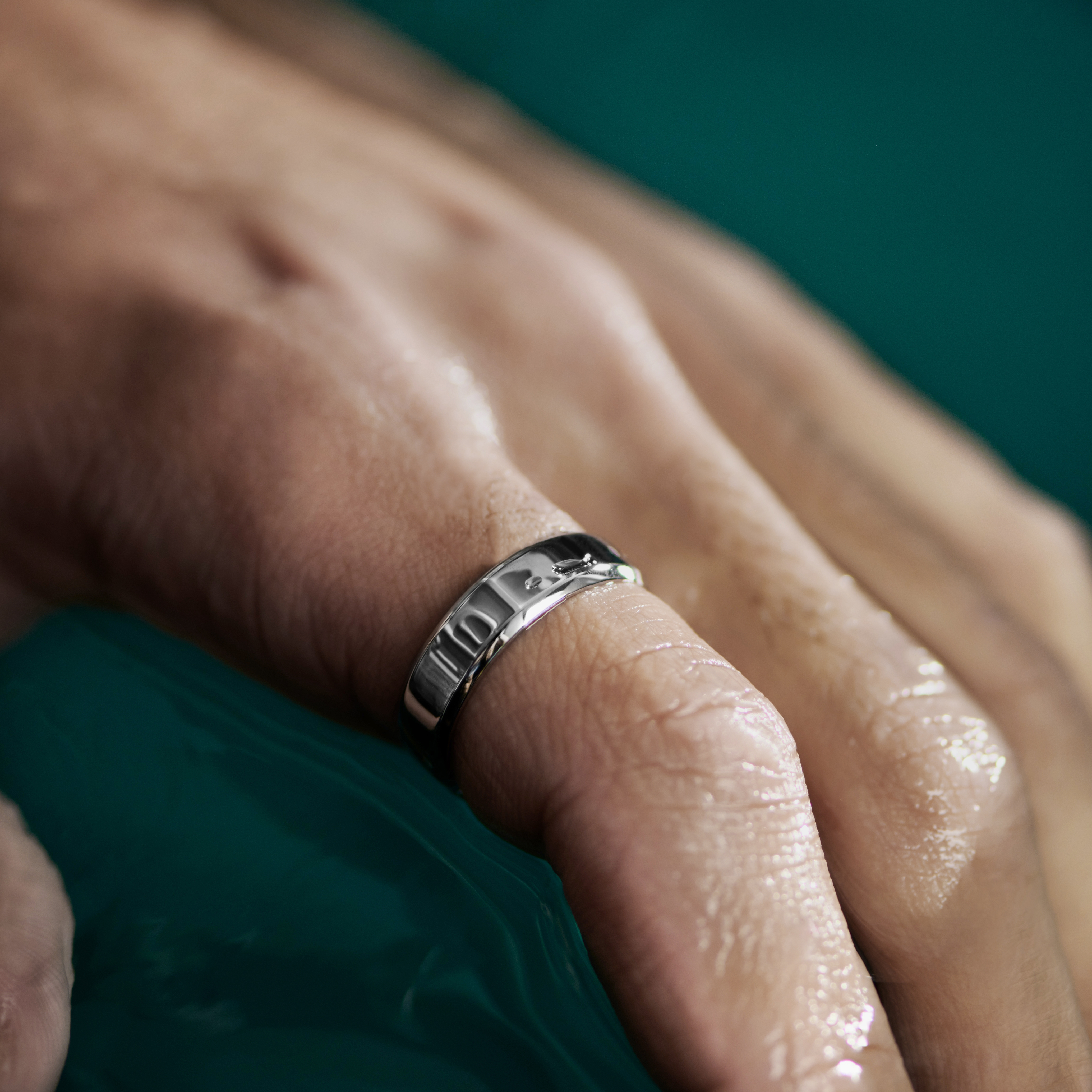 Argentia | Simple Rounded Sterling Silver Ring - 4