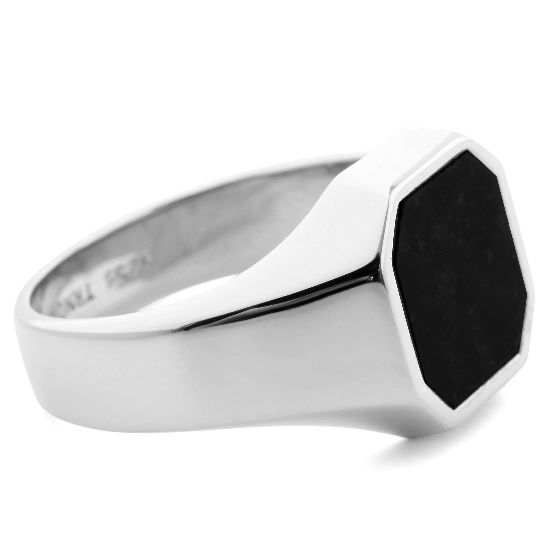 Guiot de Bourg Onyx & Silver Ring