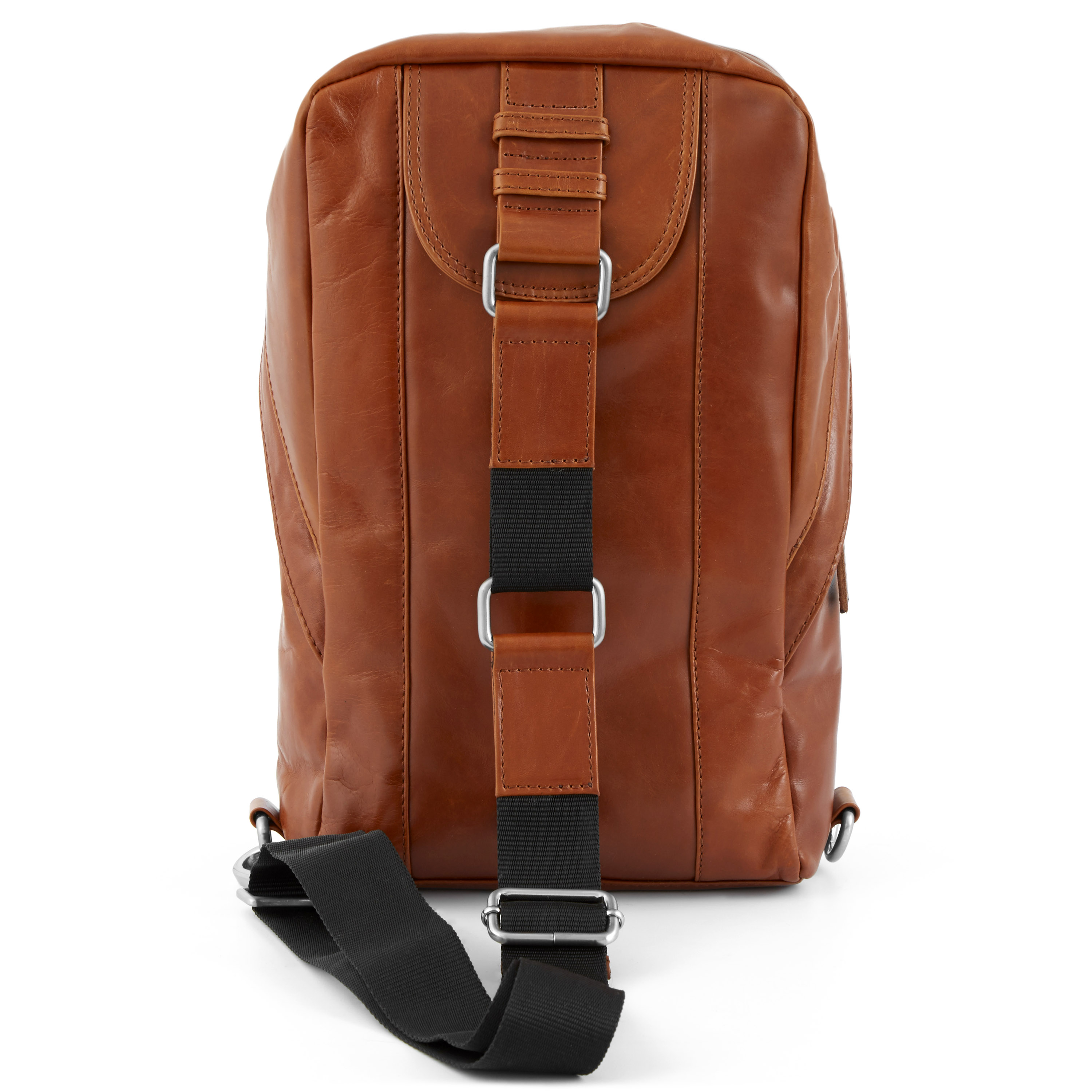 Светлокафява раница Jasper с напречна презрамка - 5