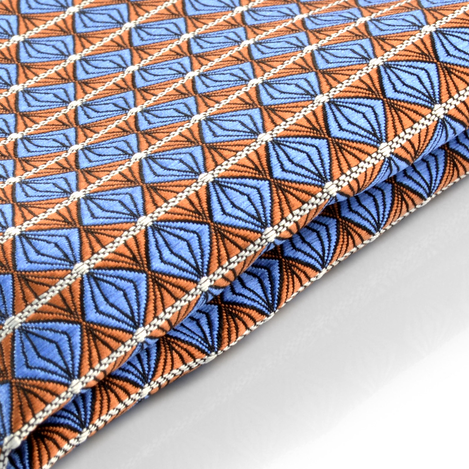 Modro-hnědý kapesníček - 2