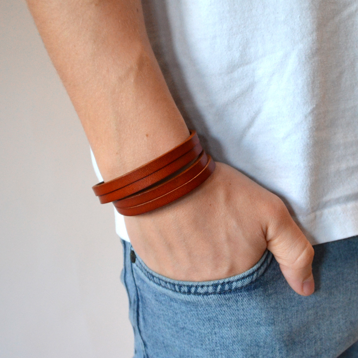 Braunes Bari Armband - 4