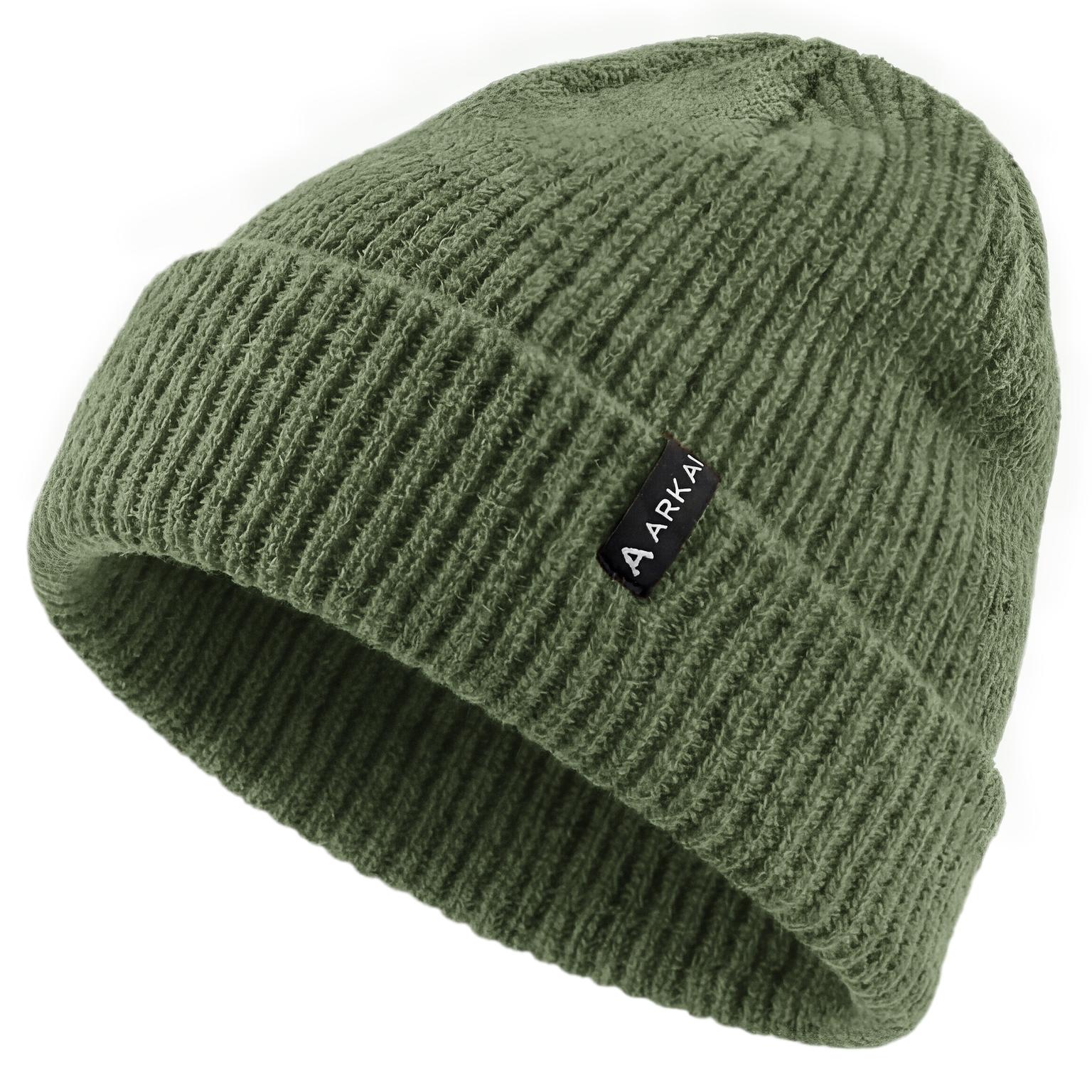 Nordic | Forest Green Rib-Knit Fisherman Beanie Nordic | Forest Green Rib-Knit Fisherman Beanie