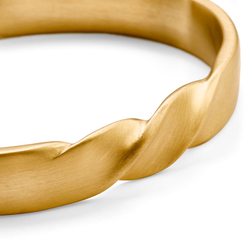 hover: Evan Messiah Twisted Gold-tone Cuff Bracelet hover: Evan Messiah Twisted Gold-tone Cuff Bracelet