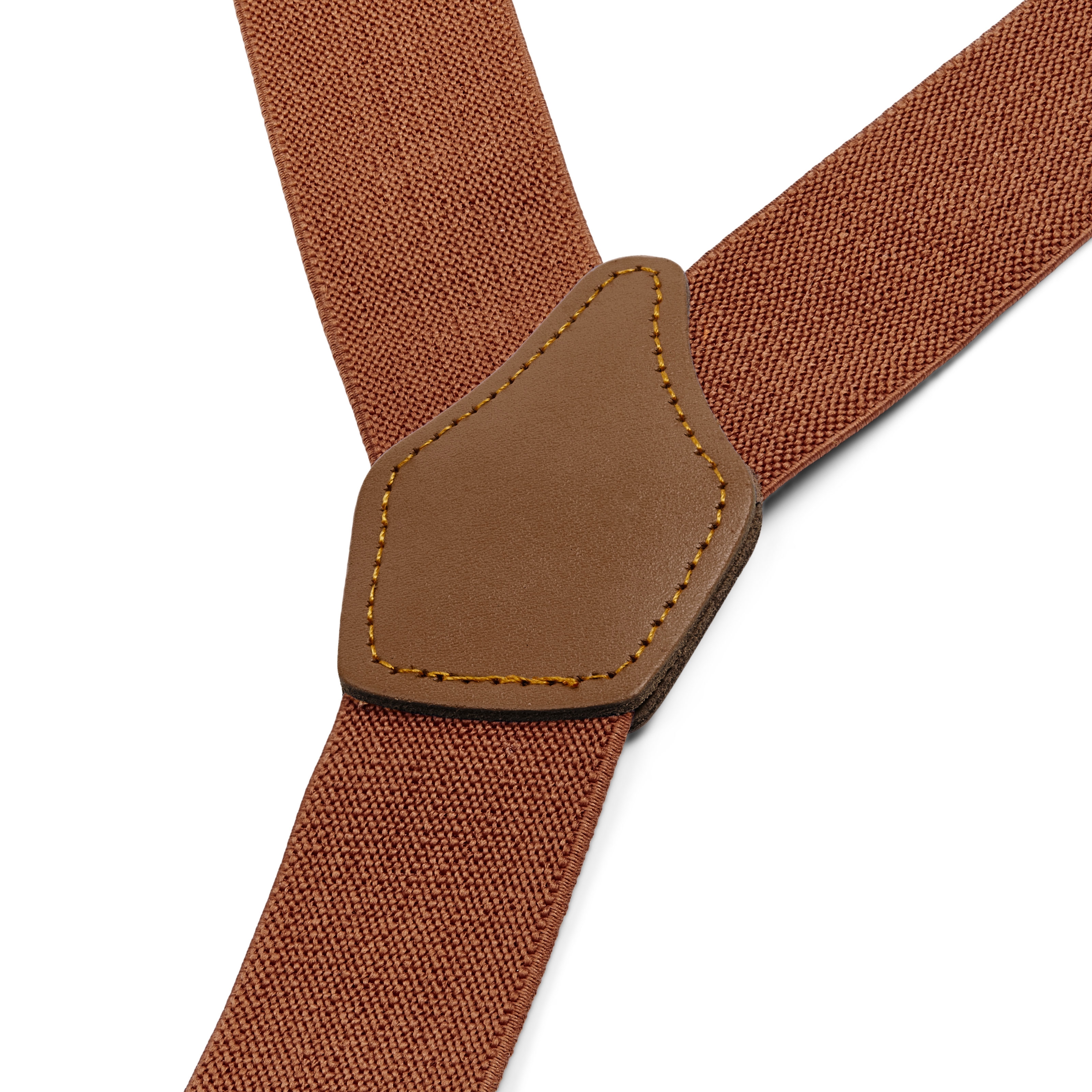 XL Wide Golden Brown Convertible Braces - 2