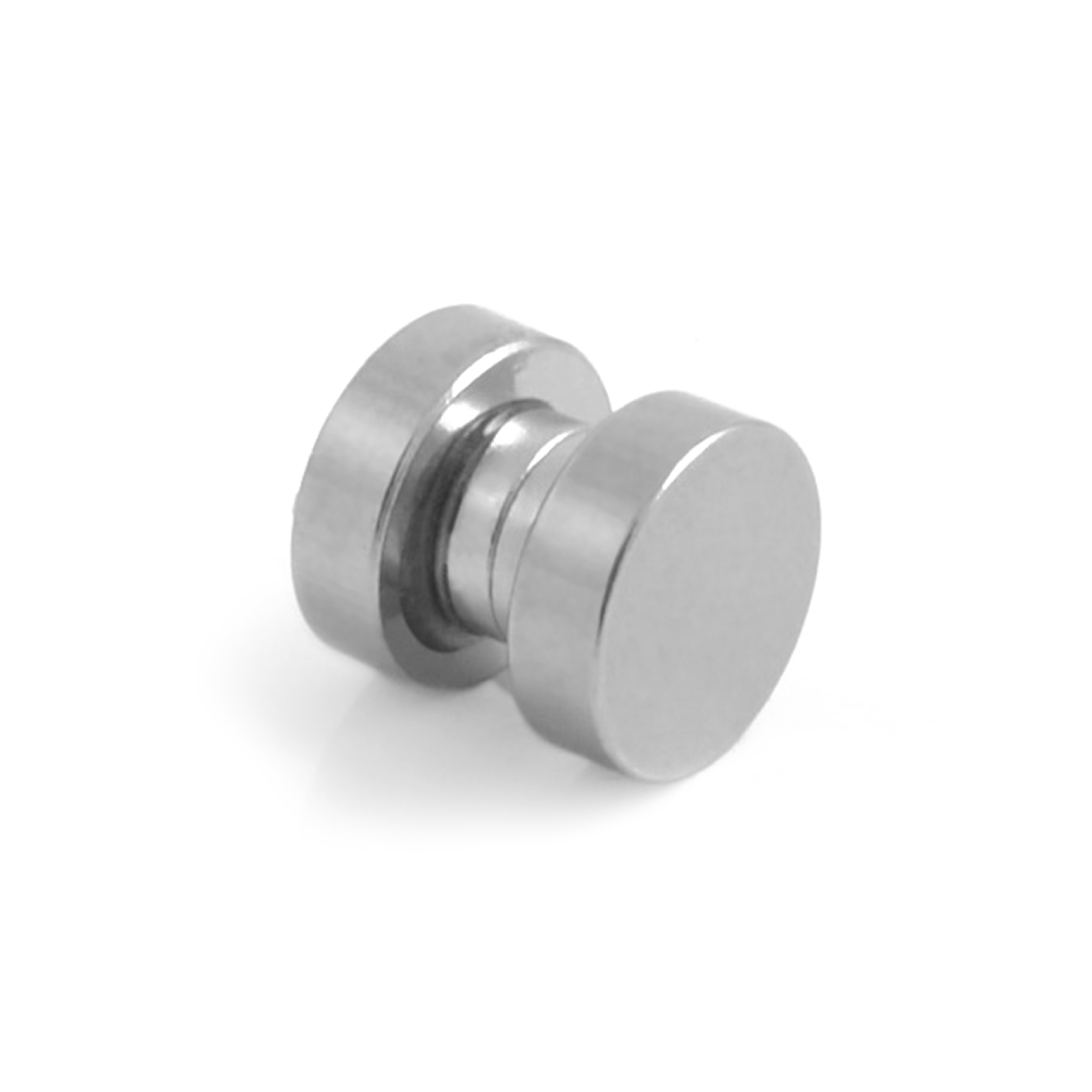 8mm Zircon Magnetic Earring - 2