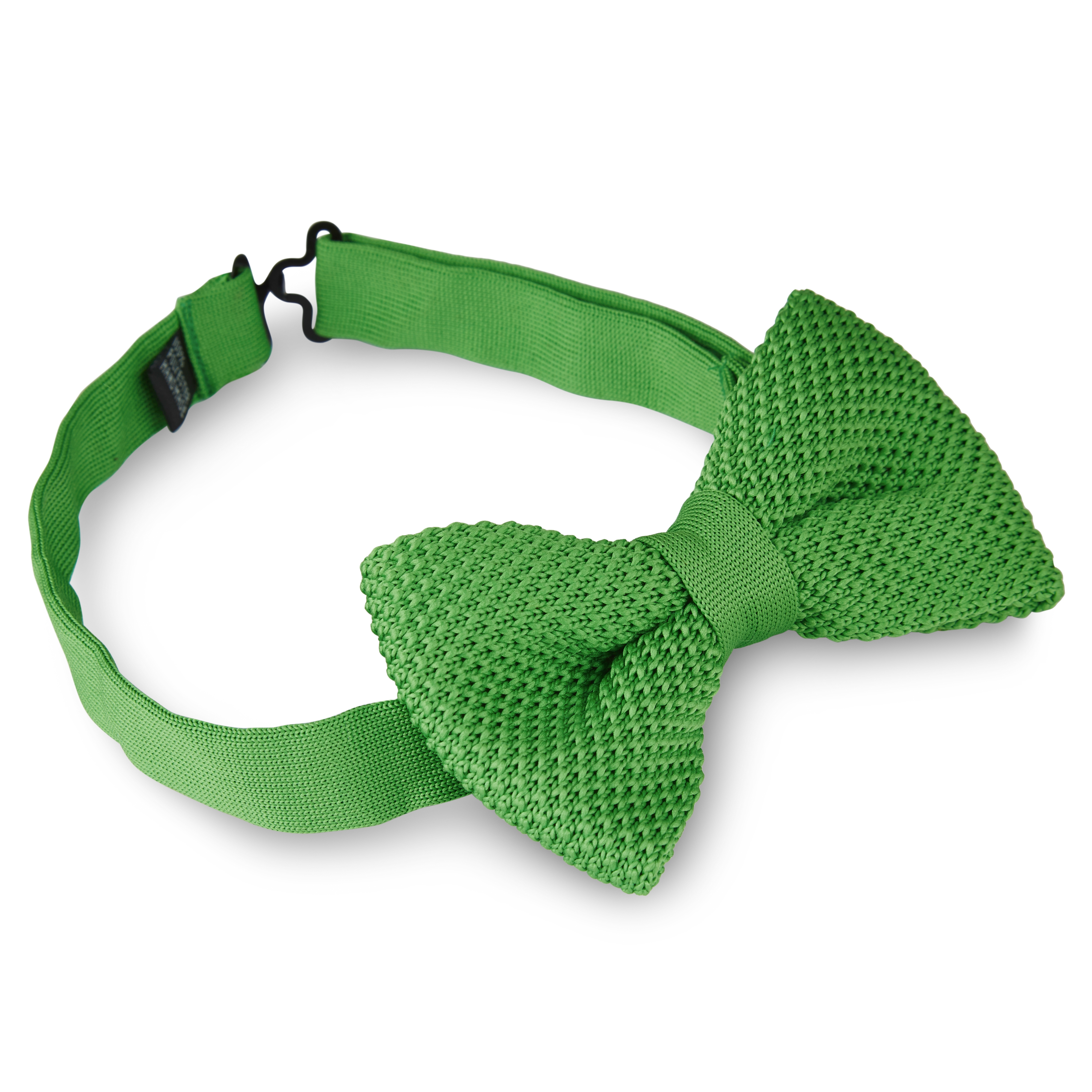 Heldergroen Gebreide Vlinderdas - 2