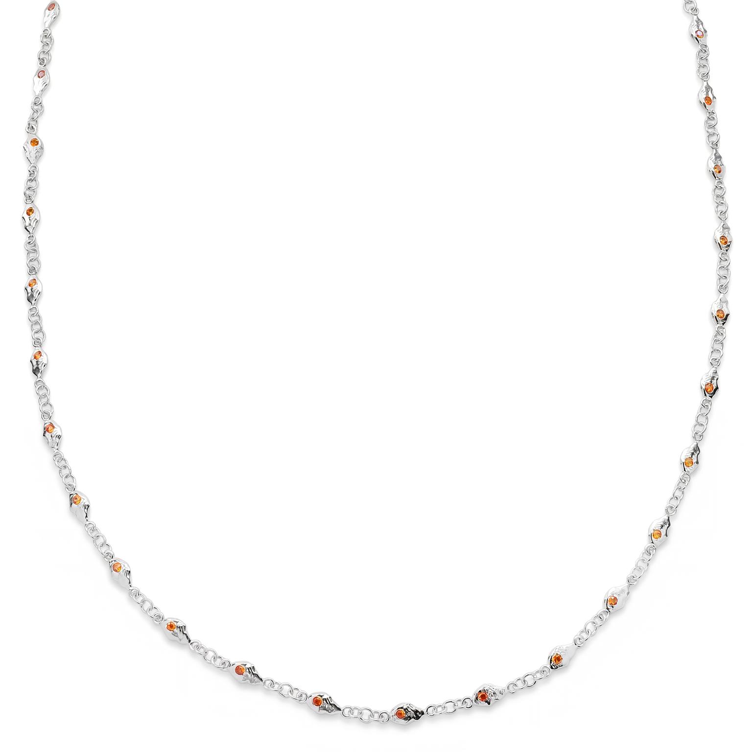 Hidden Gem | Blaze 925 sterling sidabro amžinybės grandinėlė Hidden Gem | Blaze 925 sterling sidabro amžinybės grandinėlė