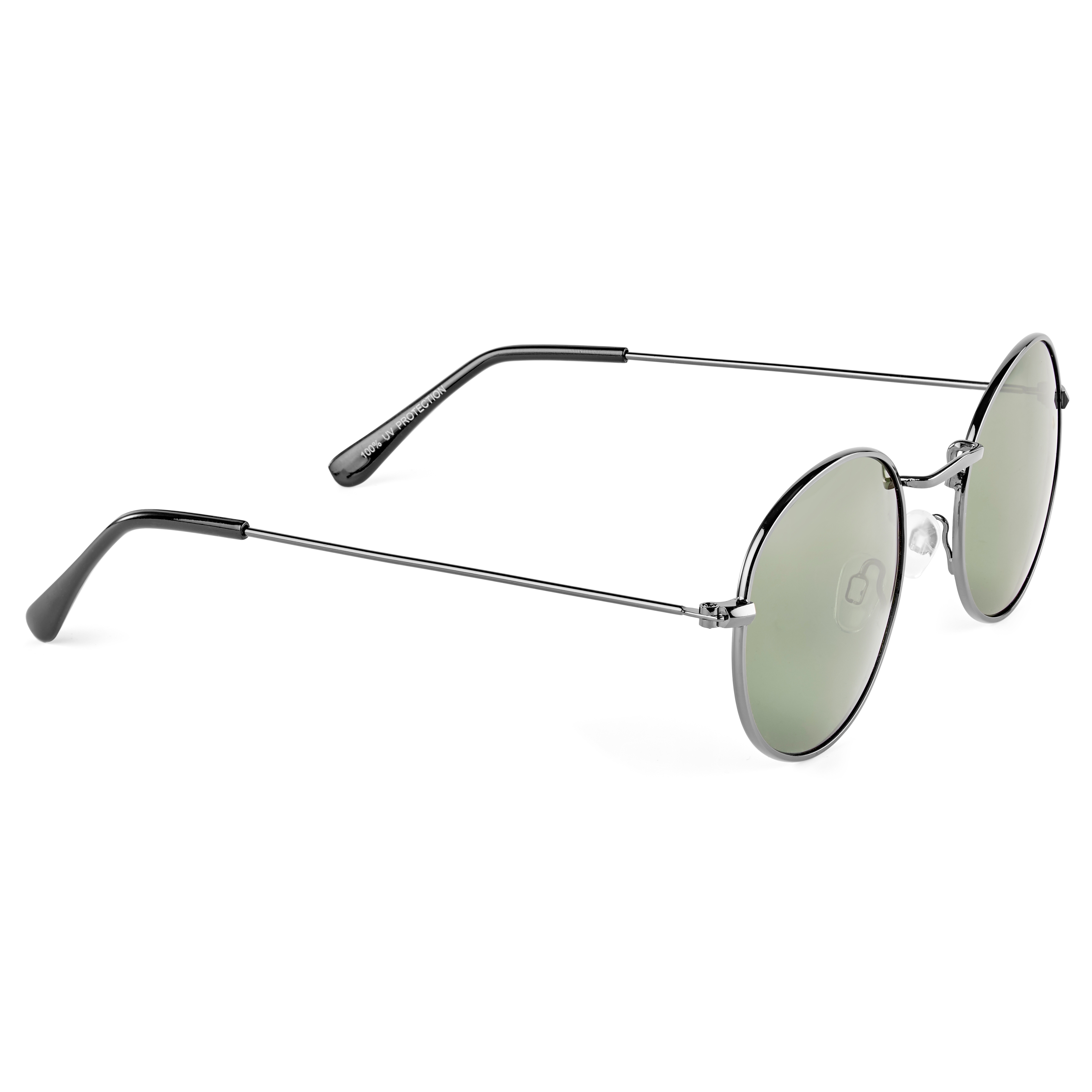 Waylon Black & Green Vista Sunglasses - 4