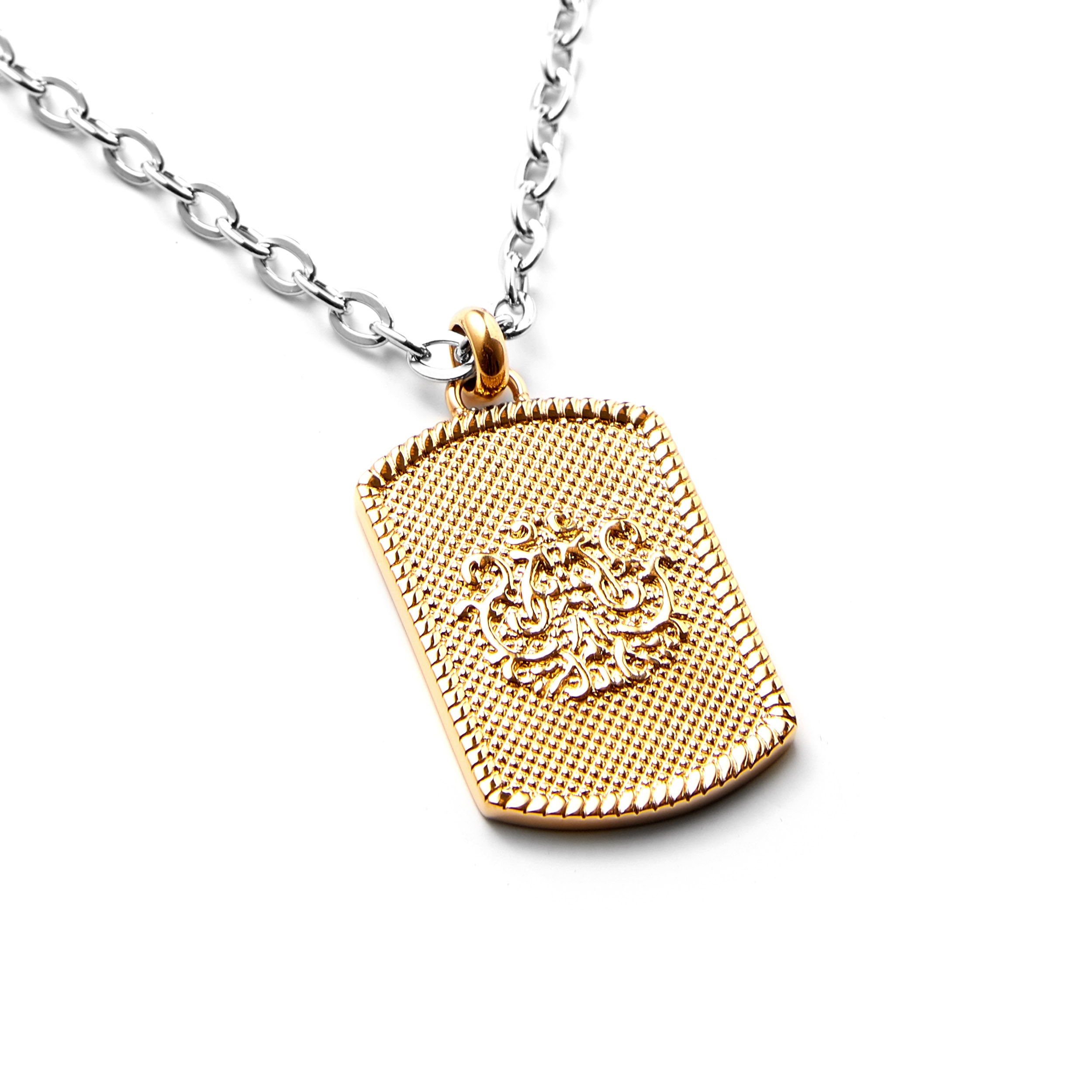 Guldfärgat Sigill Hängsmycke - 2