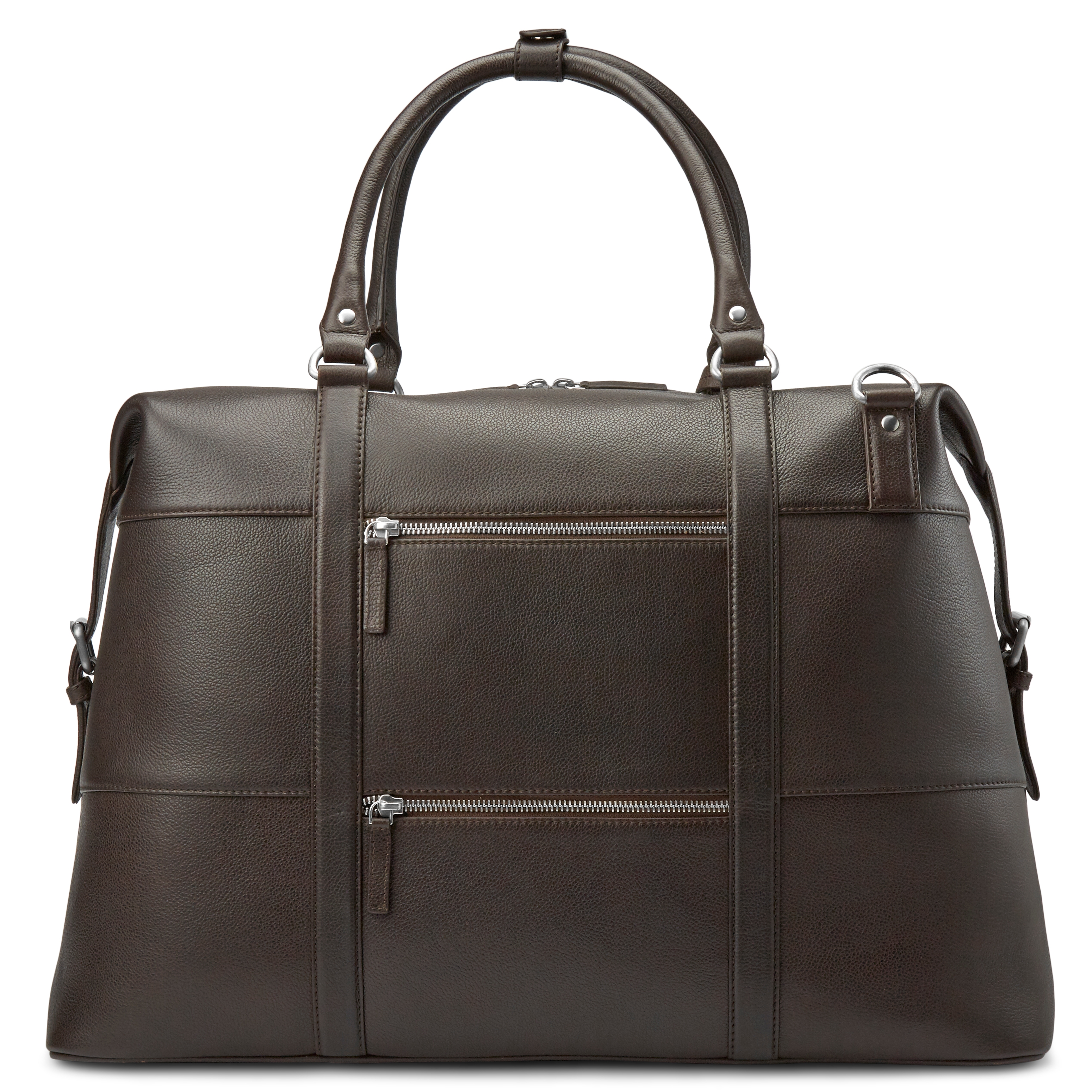 Borsa Sean in pelle marrone scuro - 3
