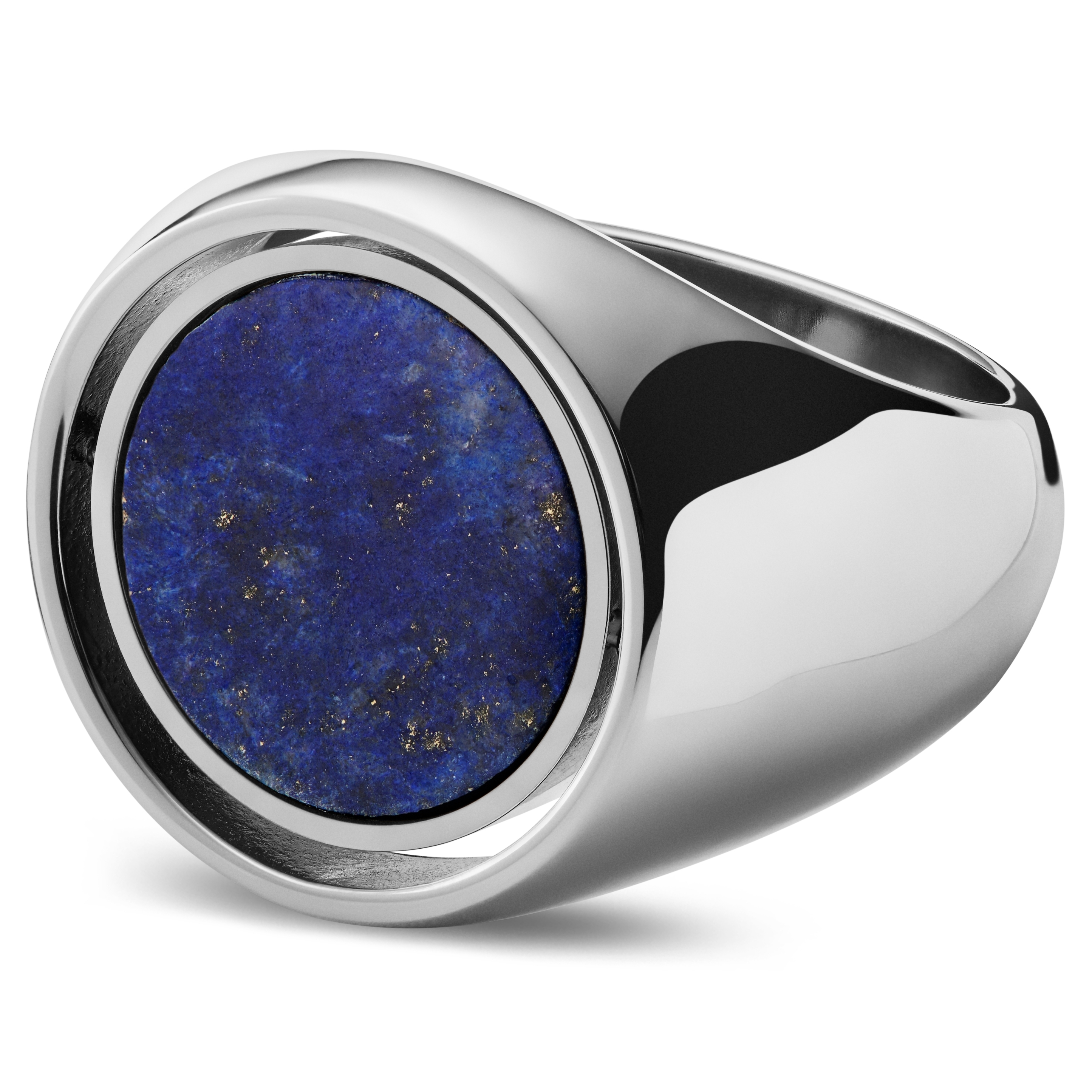 Lapis lazuli signet ring on sale mens