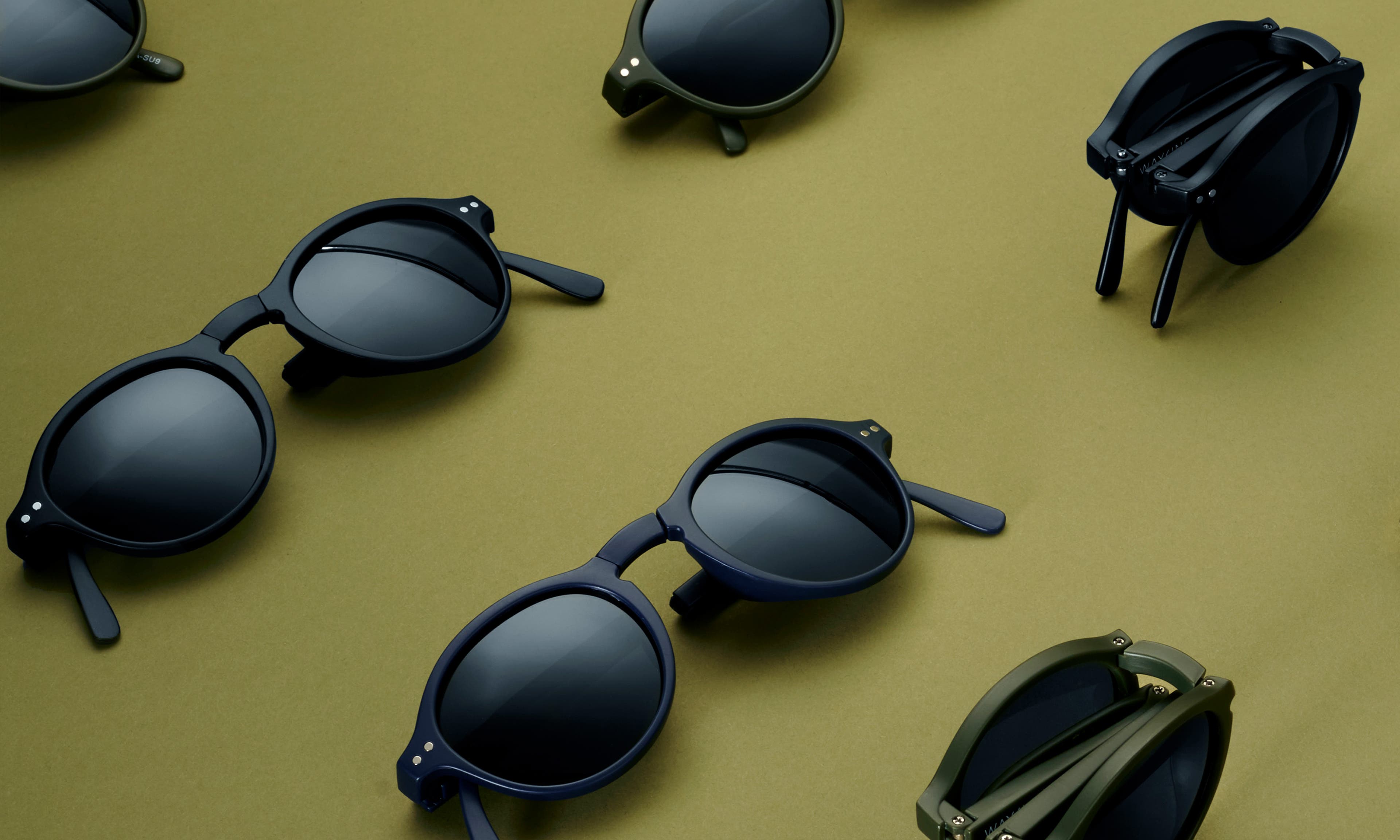 Waykins Opvouwbare Zonnebrillen + 31 nieuwe stijlen