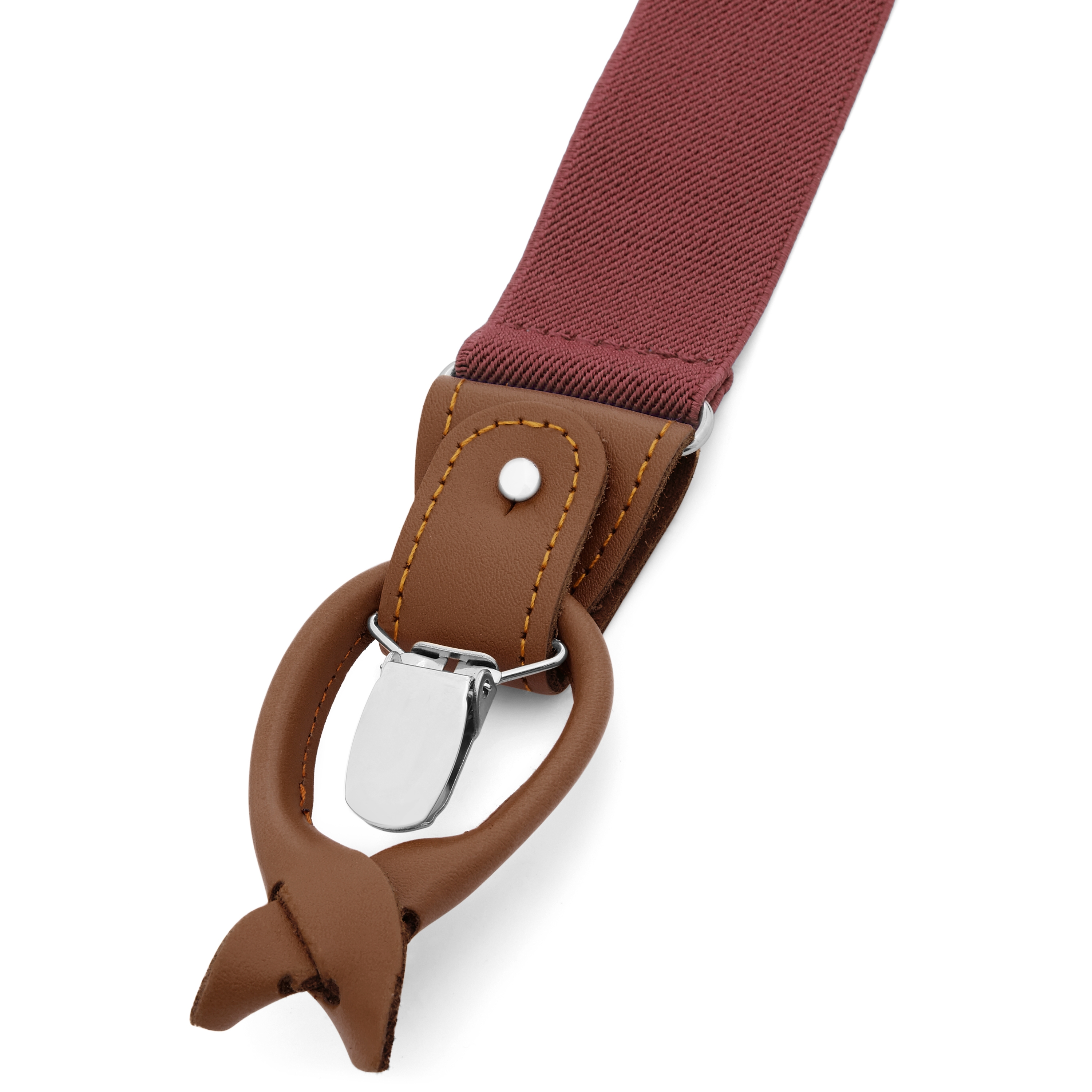 トップス CFT./suspenders balloon bustier/khaki Wide Burgundy Convertible Suspenders | In stock! | Trendhim