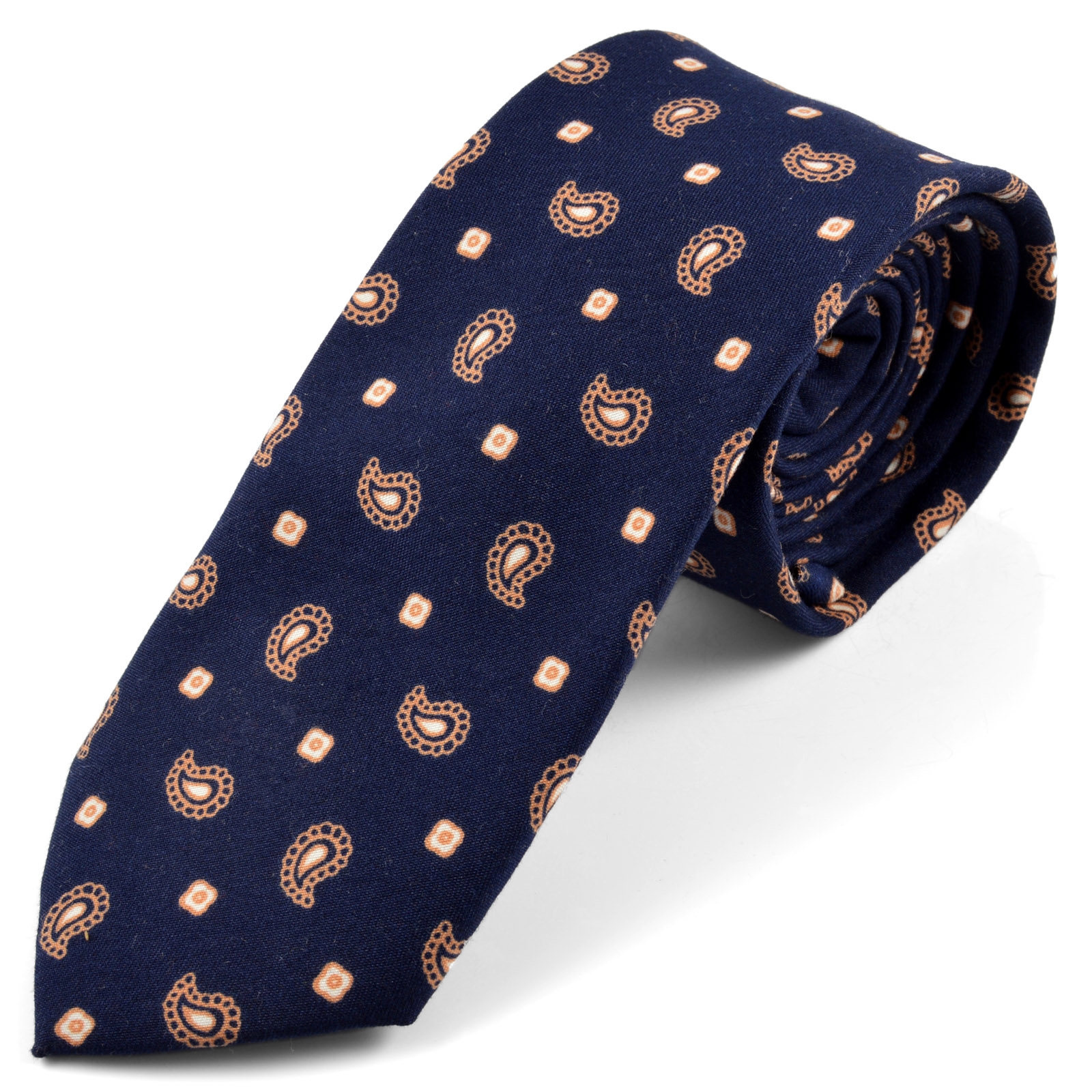 Mini Paisleymuster Krawatte - 1