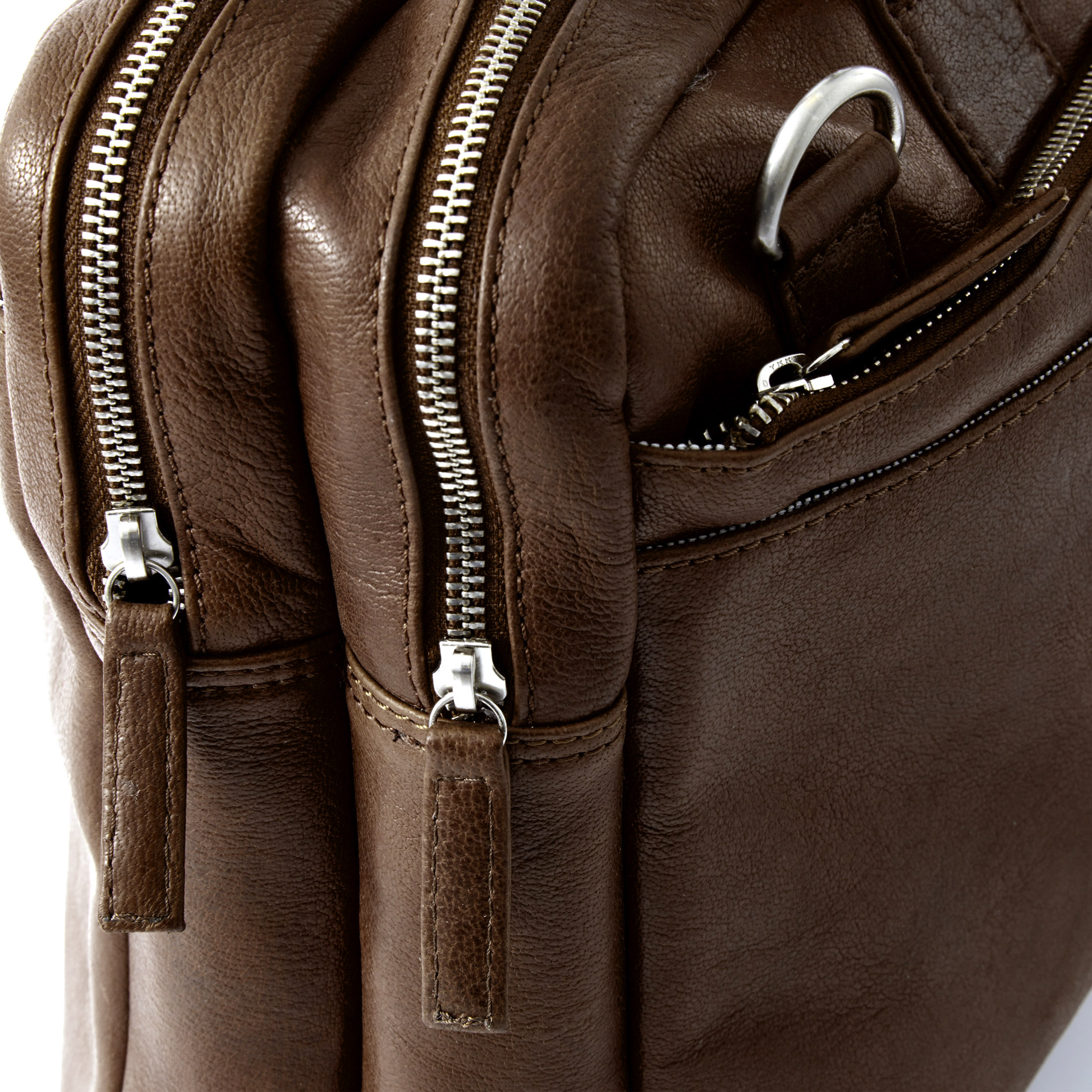 Braune California Laptoptasche - 15