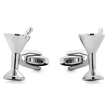 Flaviant | Silver-Tone Martini Cufflinks Flaviant | Silver-Tone Martini Cufflinks