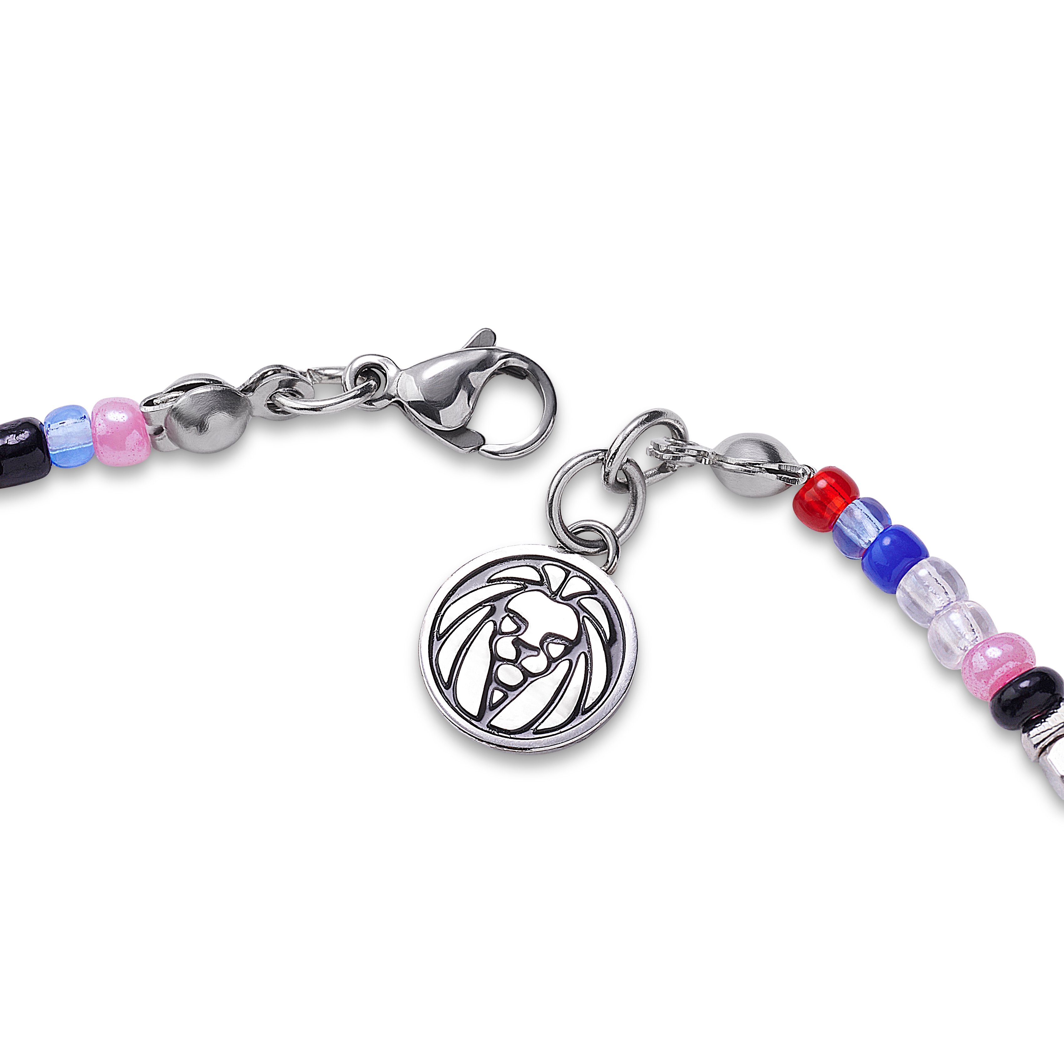 Amalfi | Fargerikt halskjedesett med flerfargde glassperler i 2-pakning - 4