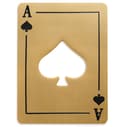 Ace | Gold-tone Ace of Spades Bottle Opener Ace | Gold-tone Ace of Spades Bottle Opener