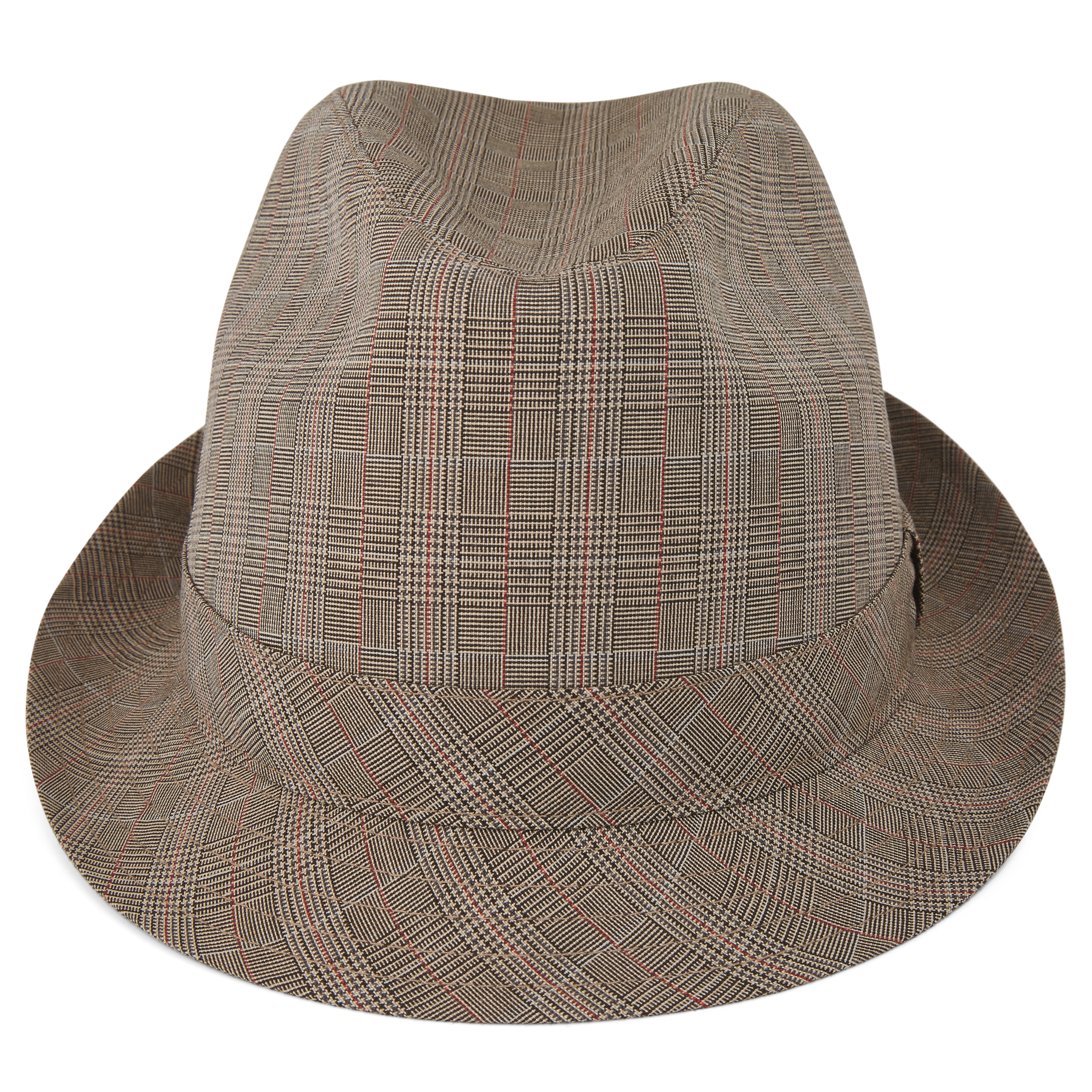 Chapeau Fedora Tirol Glen à motif écossais  - 2