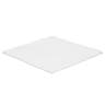 Classic White & White Edge Linen Pocket Square
