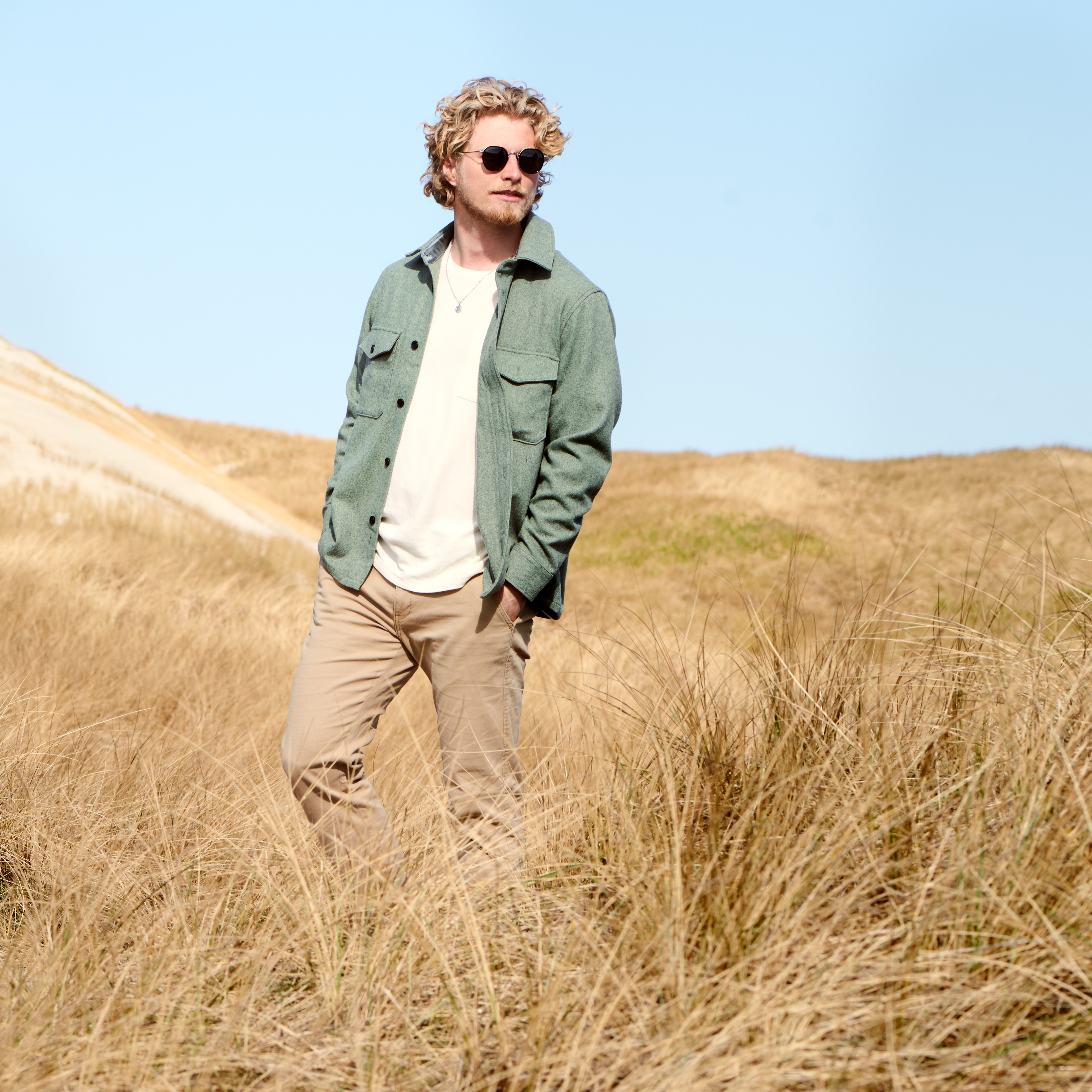 Wylie Thea Polariserede Solbriller i Sølvfarve & Grøn - 3